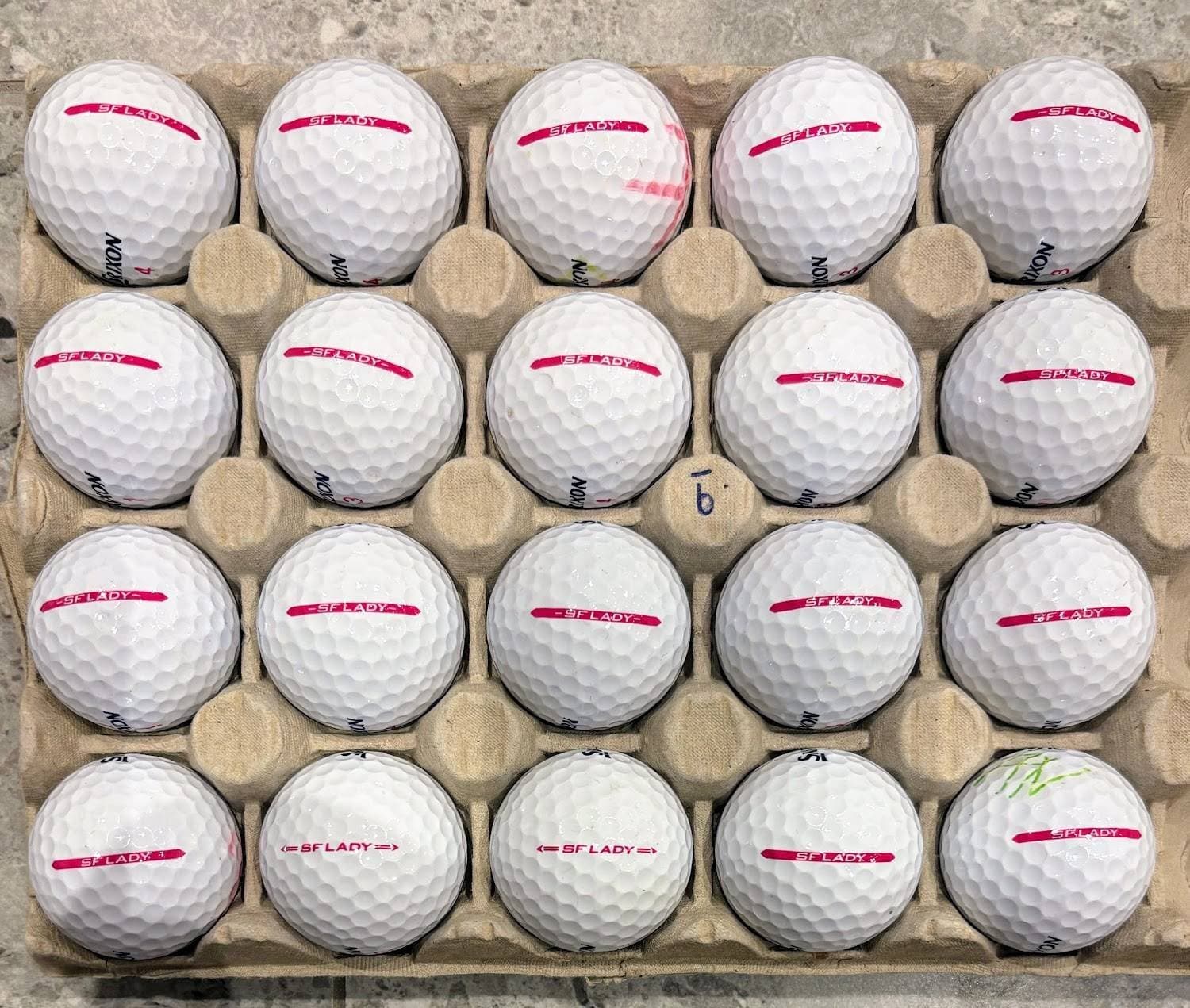 GOLFBOLLAR 20 st Srixon SF Lady FINT SKICK #54