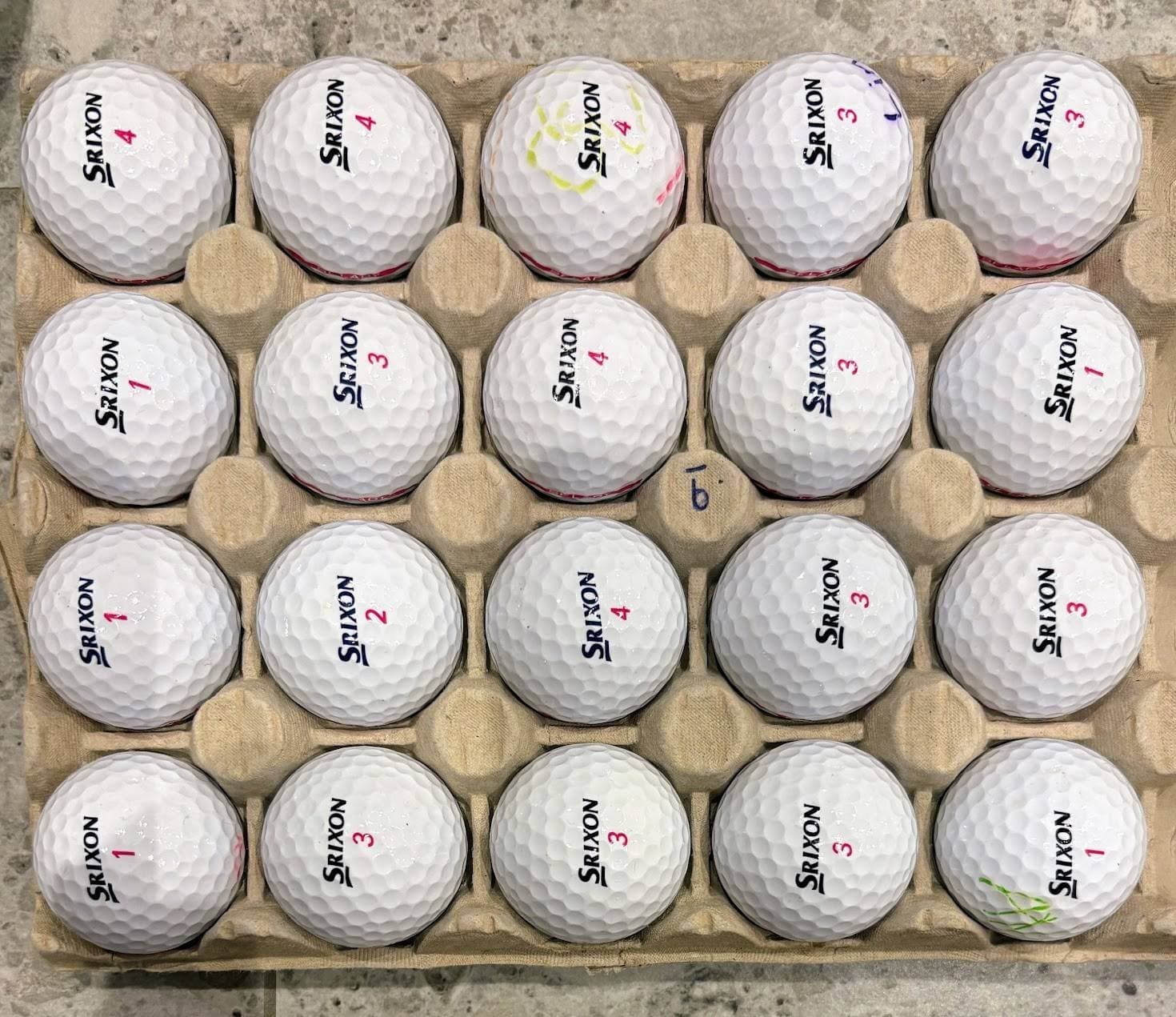 GOLFBOLLAR 20 st Srixon SF Lady FINT SKICK #54