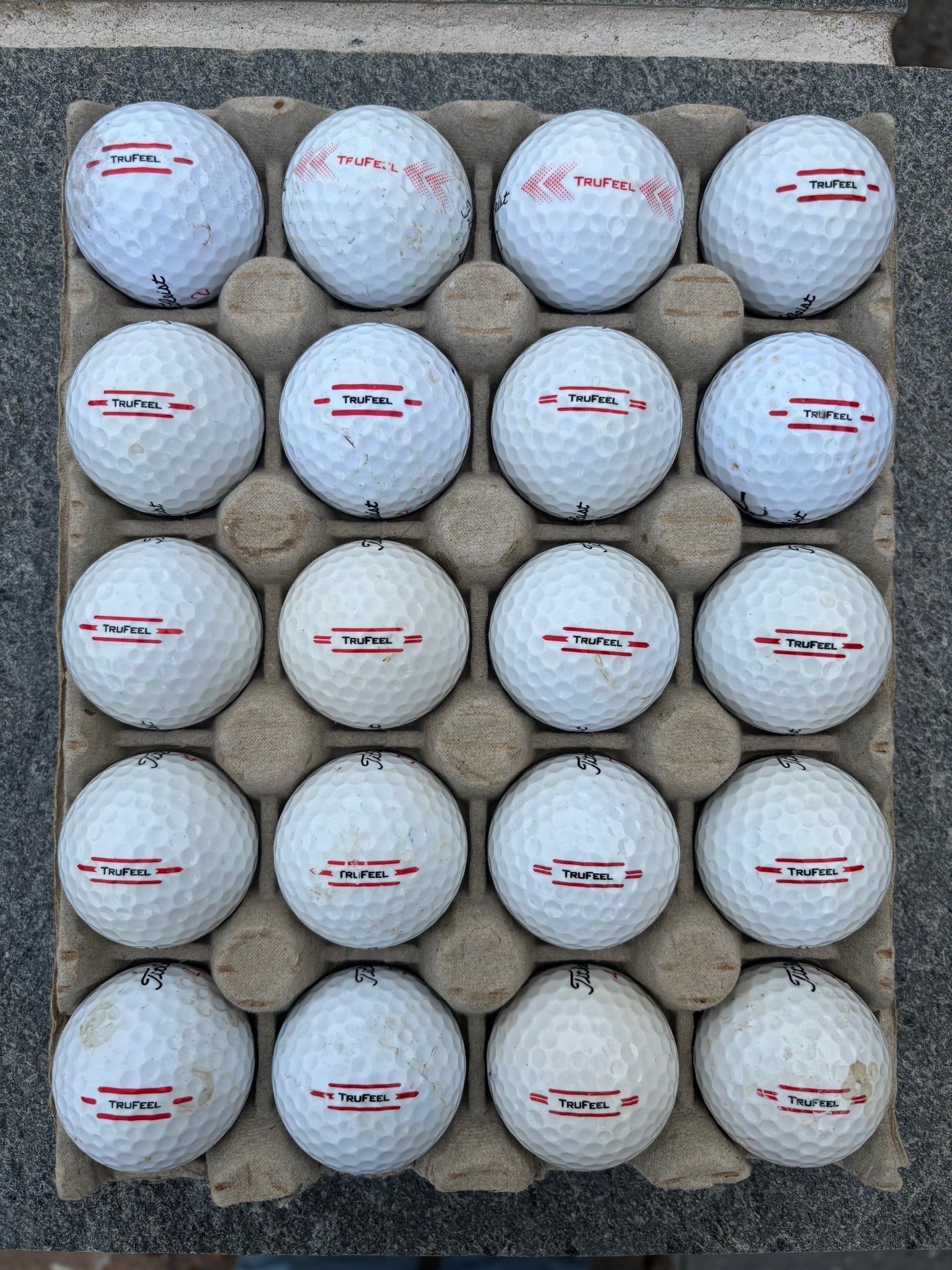 Titleist Trufeel - Golfbollar 20st