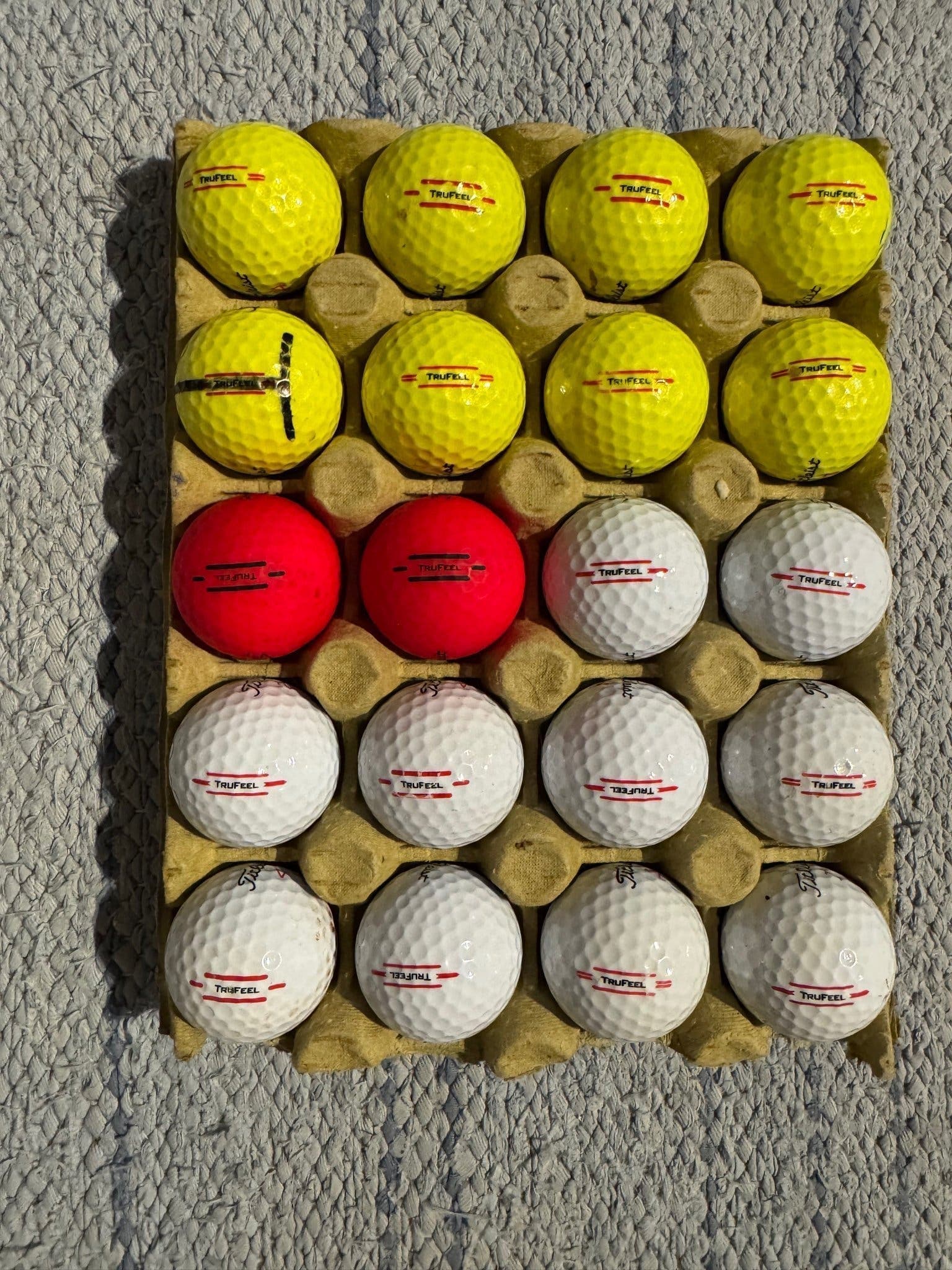 Titleist TruFeel Golfbollar - 20-pack