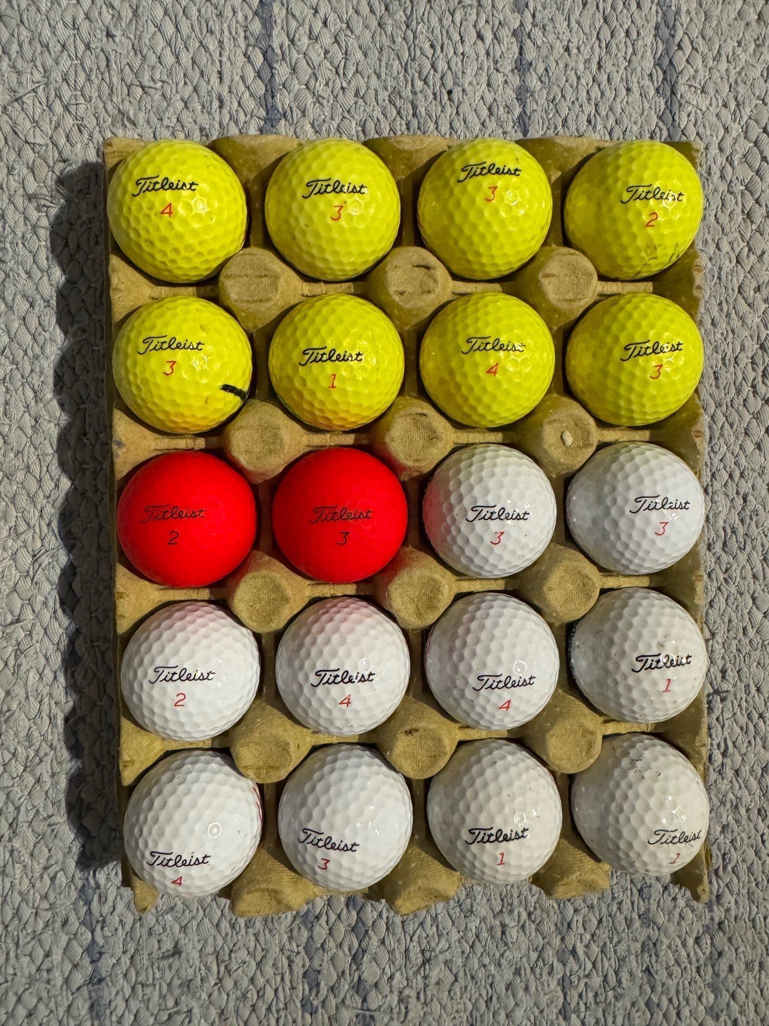 Titleist TruFeel Golfbollar - 20-pack