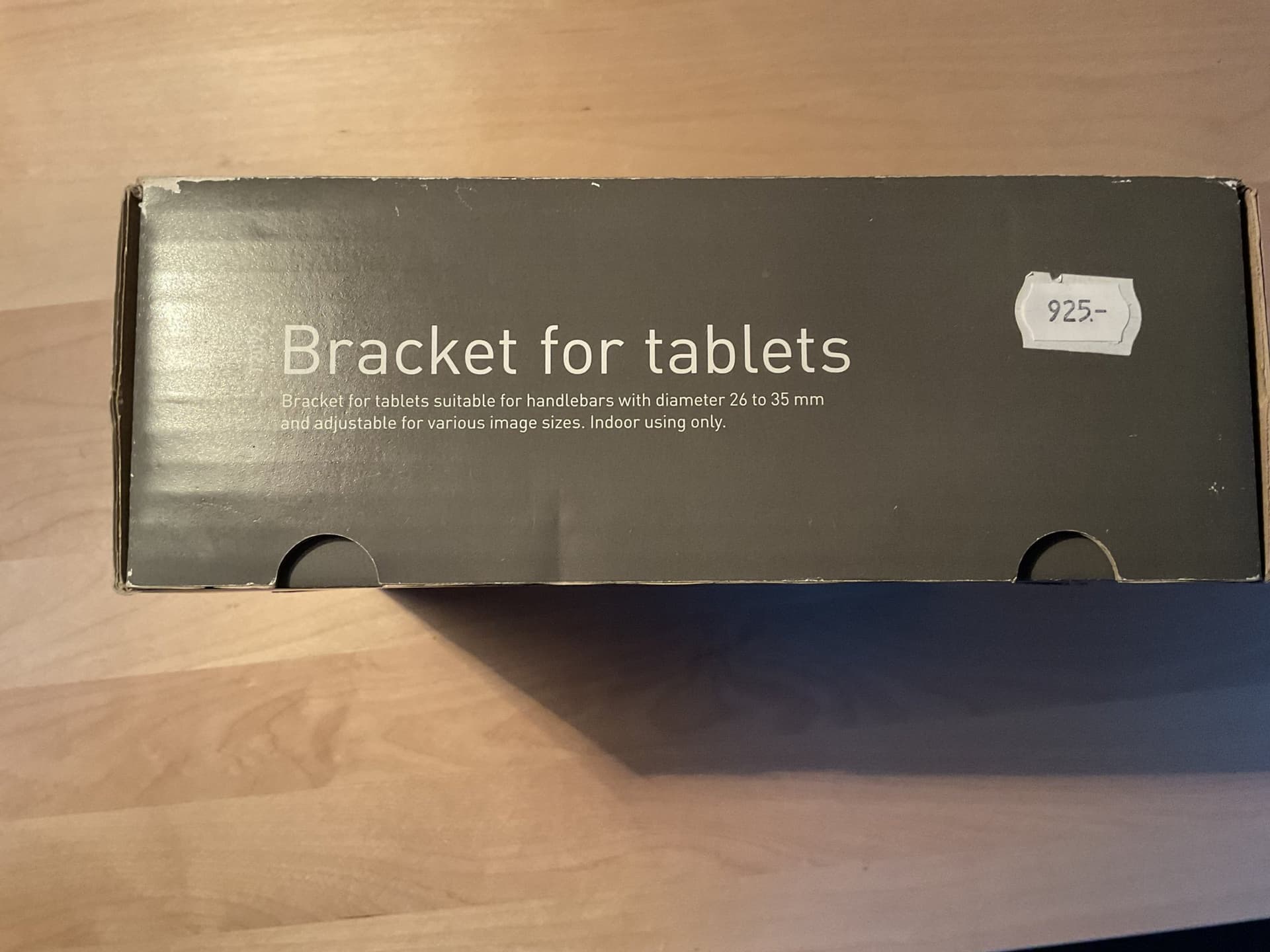 Bracket for tablets, fäste för surfplatta på cykelstyret, perfekt till semestern