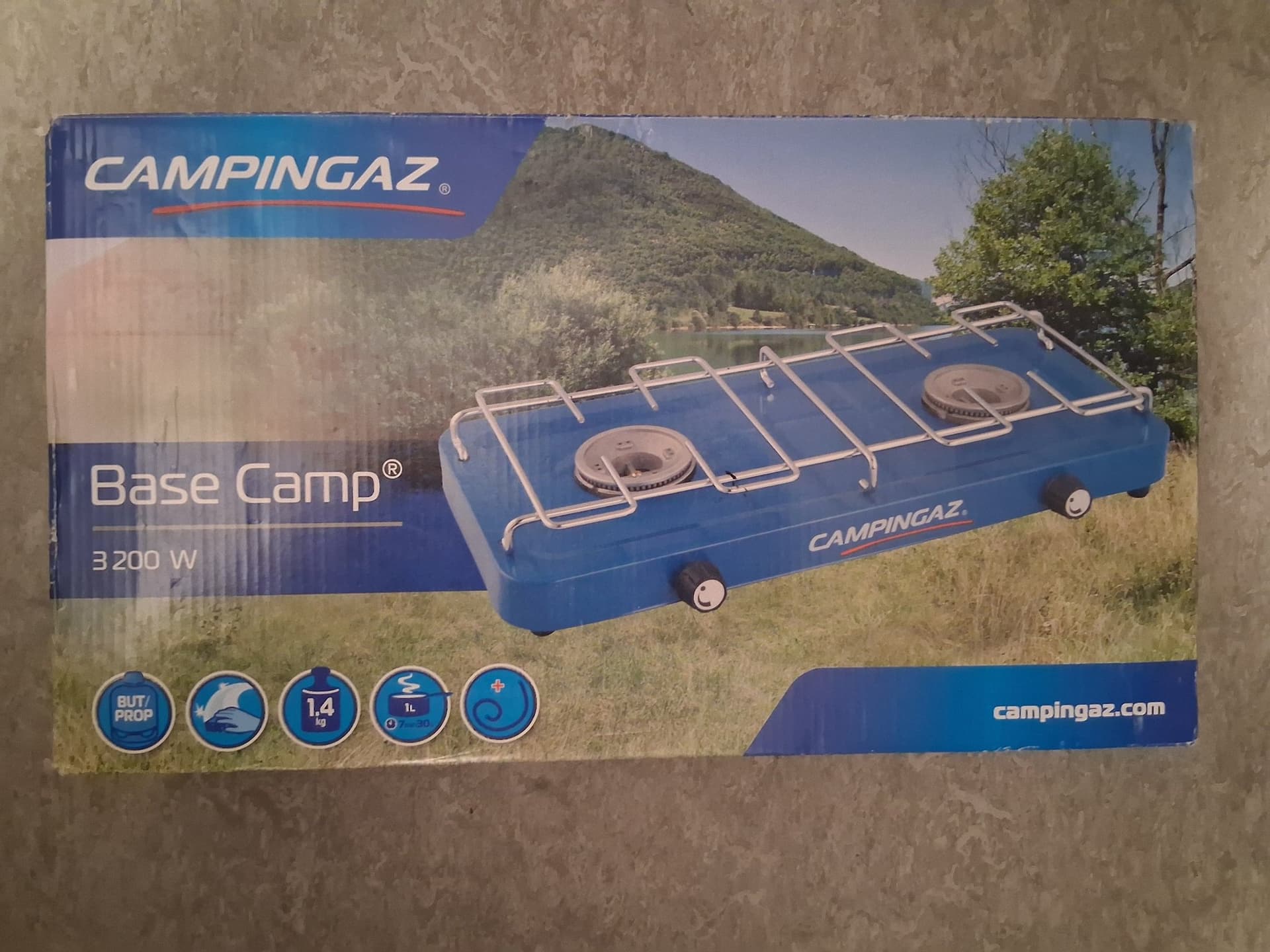 Campingaz Base Camp Gasolkök 3200 W Oanvänd