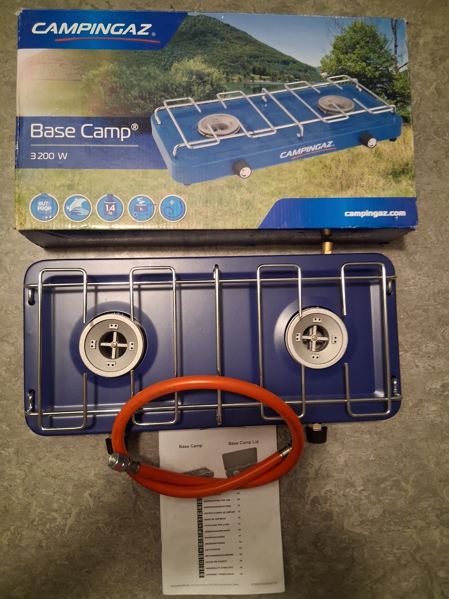 Campingaz Base Camp Gasolkök 3200 W Oanvänd