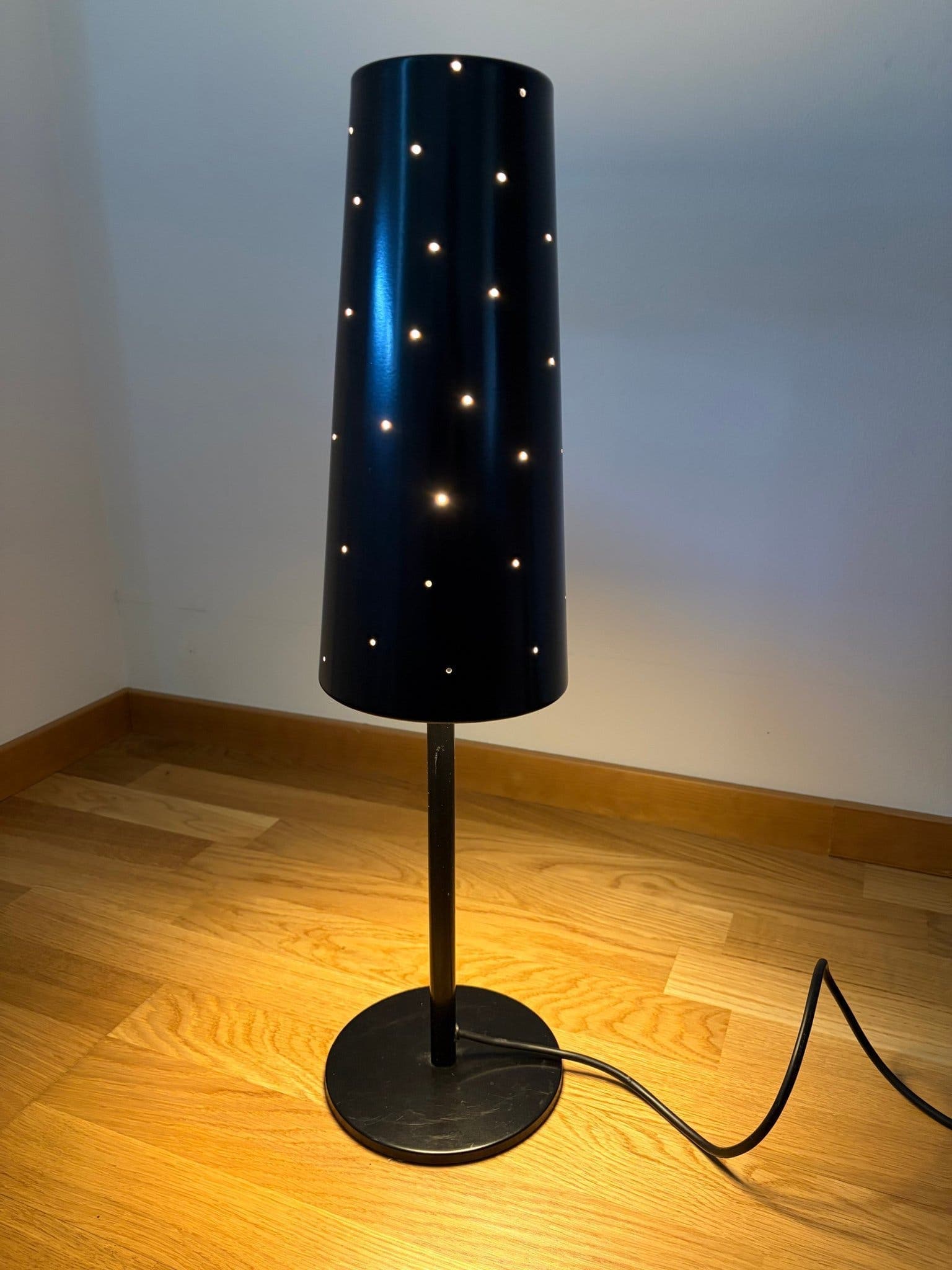 Ikea Tallvik bordslampa / fönsterlampa, svart, Design Anne Nilsson