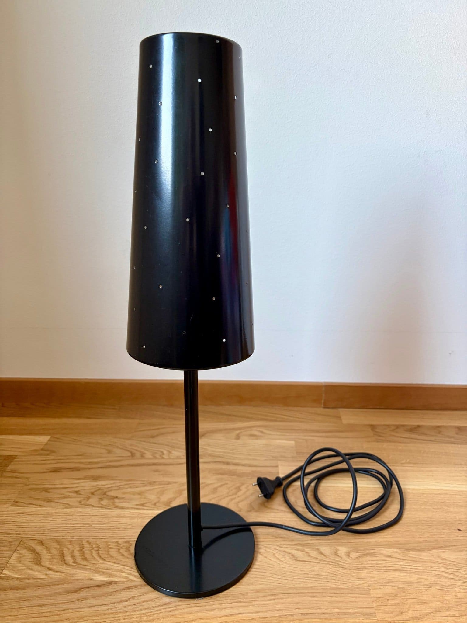 Ikea Tallvik bordslampa / fönsterlampa, svart, Design Anne Nilsson