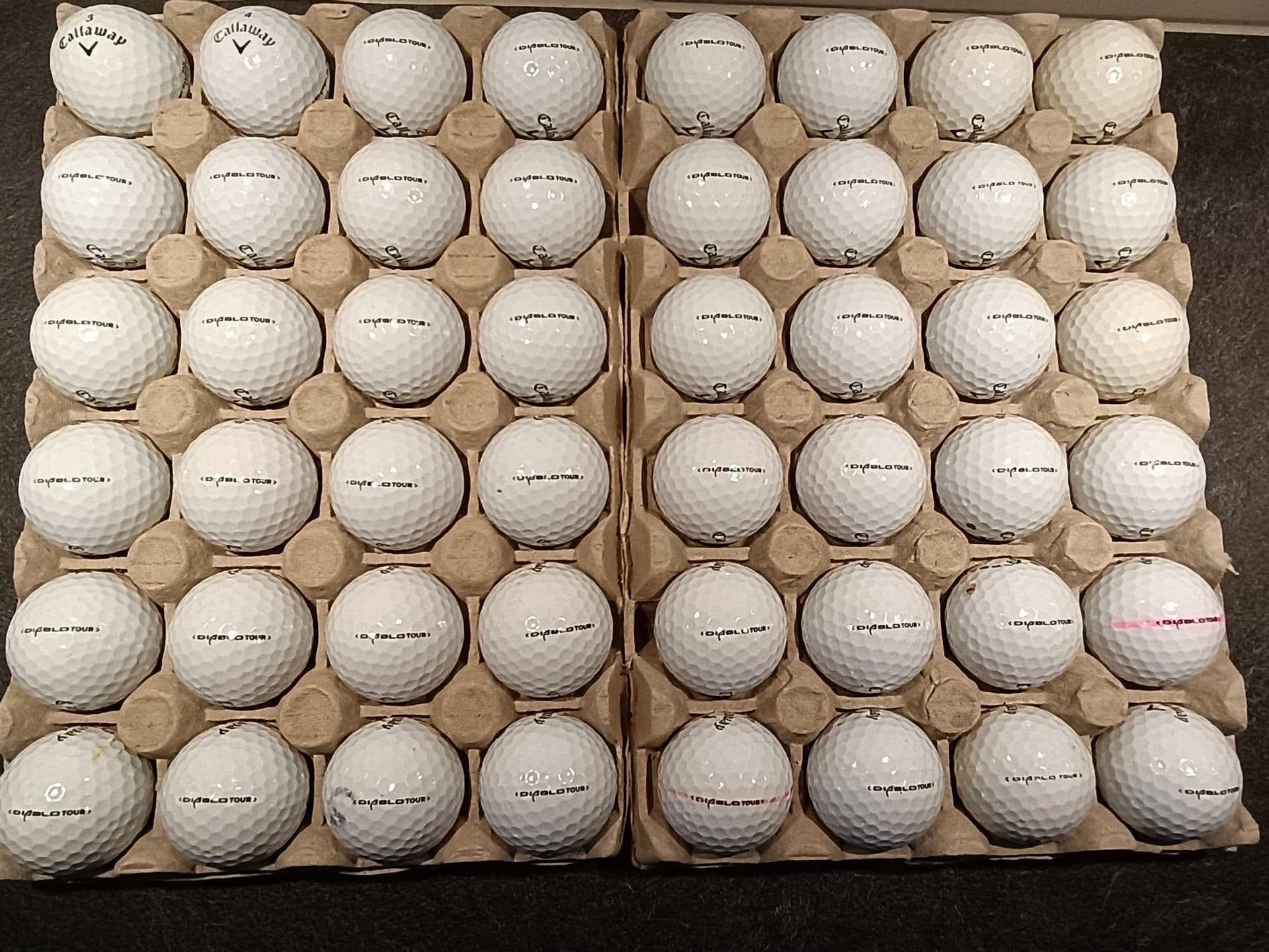 Callaway Diablo Tour – 48 st tourinspirerade bollar i fint spelbart skick st
