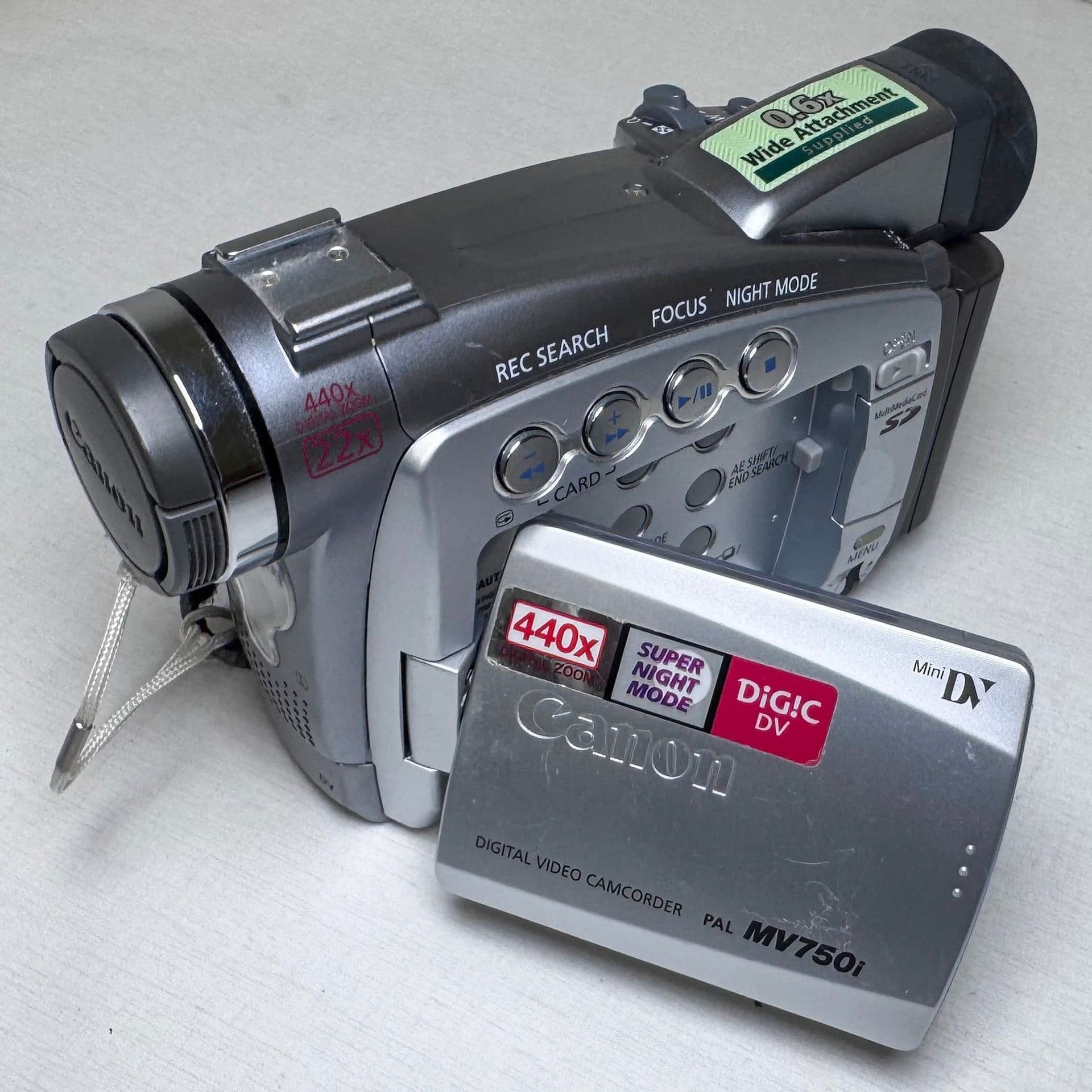 Canon MV750i - videokamera - MiniDV band/kassett