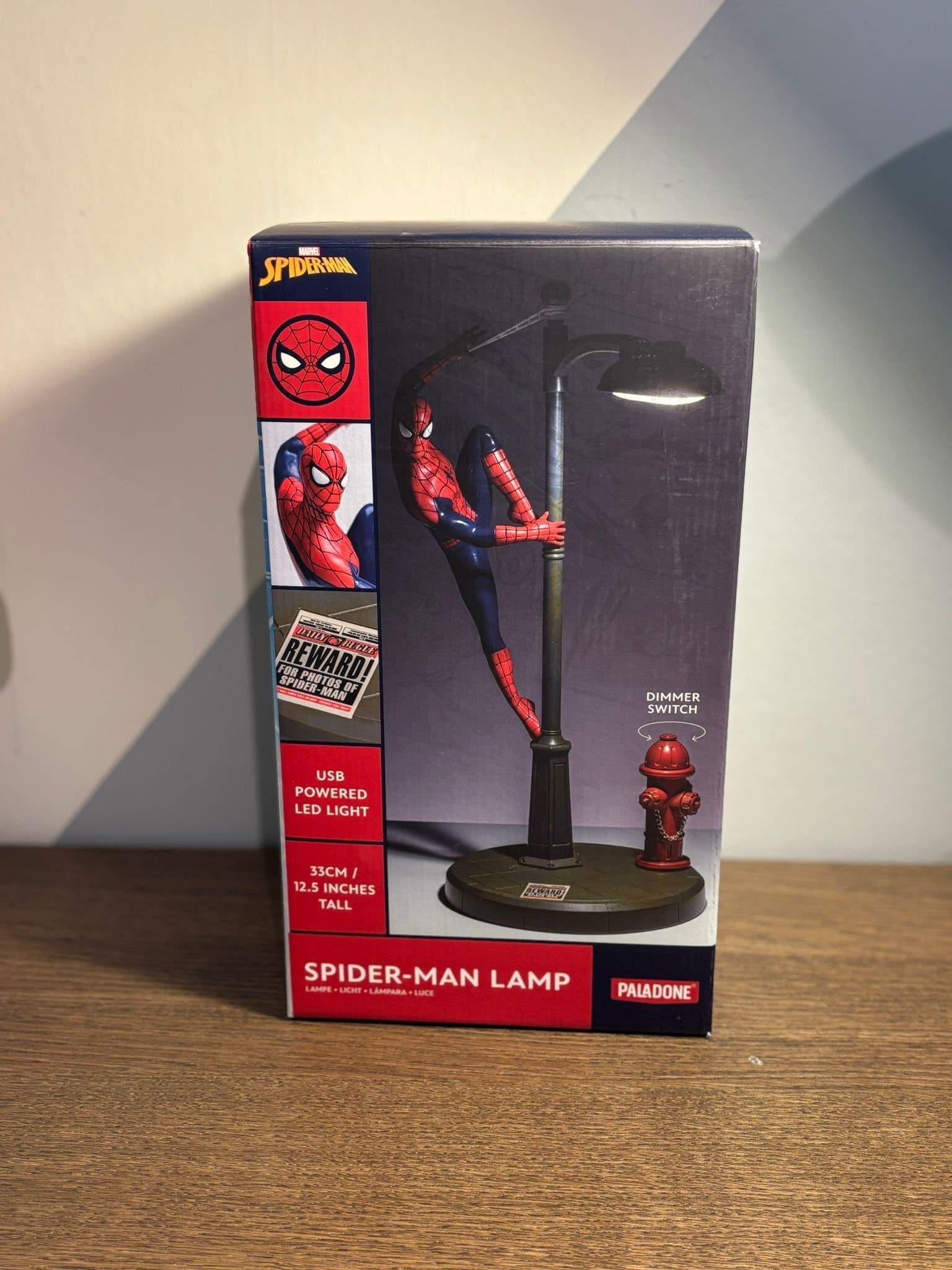 Spider-Man USB LED-Lampa