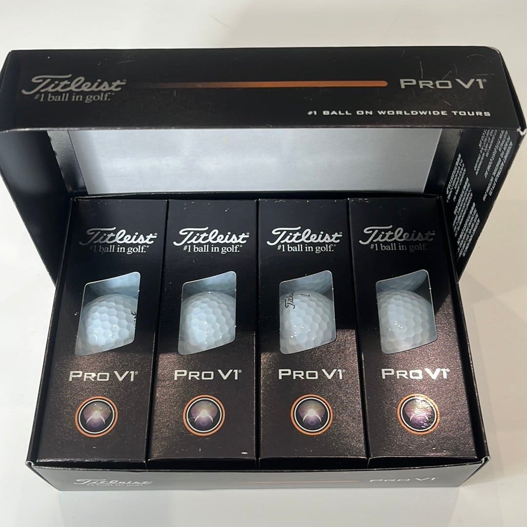 Titleist Pro V1 Golfbollar, 12-pack
