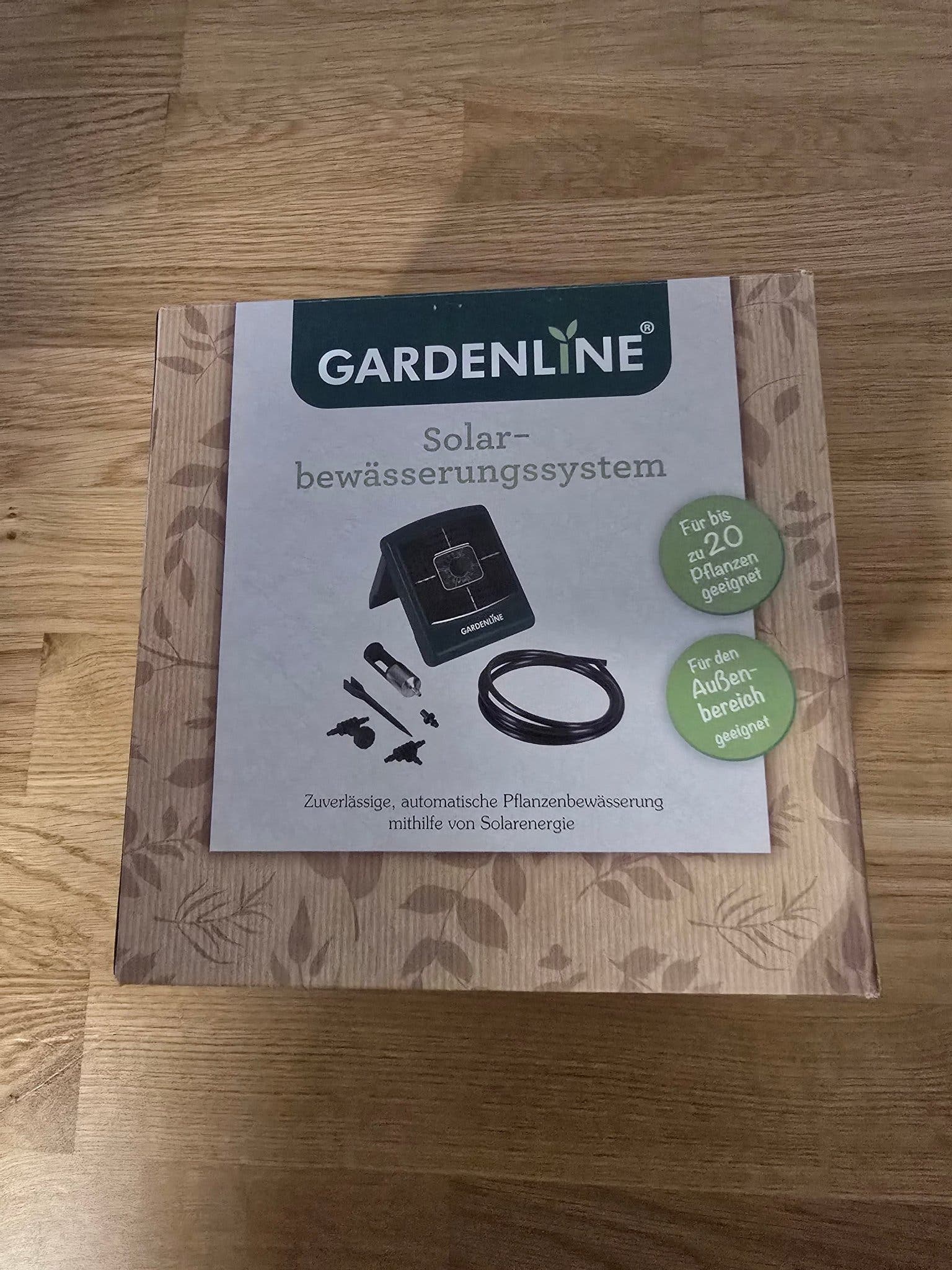 GARDENLINE Solcellsbevattningssystem