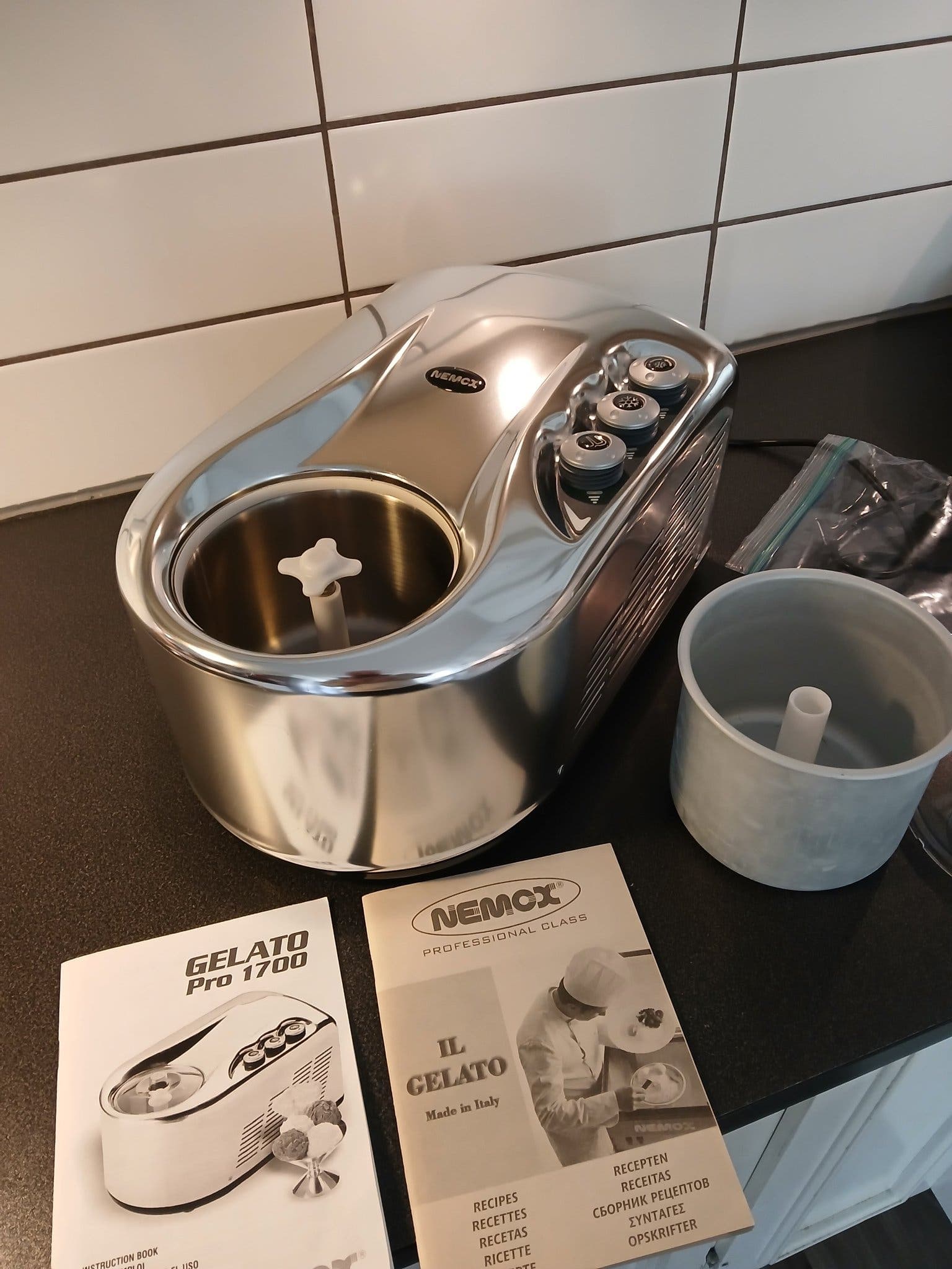 Nemox Gelato Pro 1700 Glassmaskin