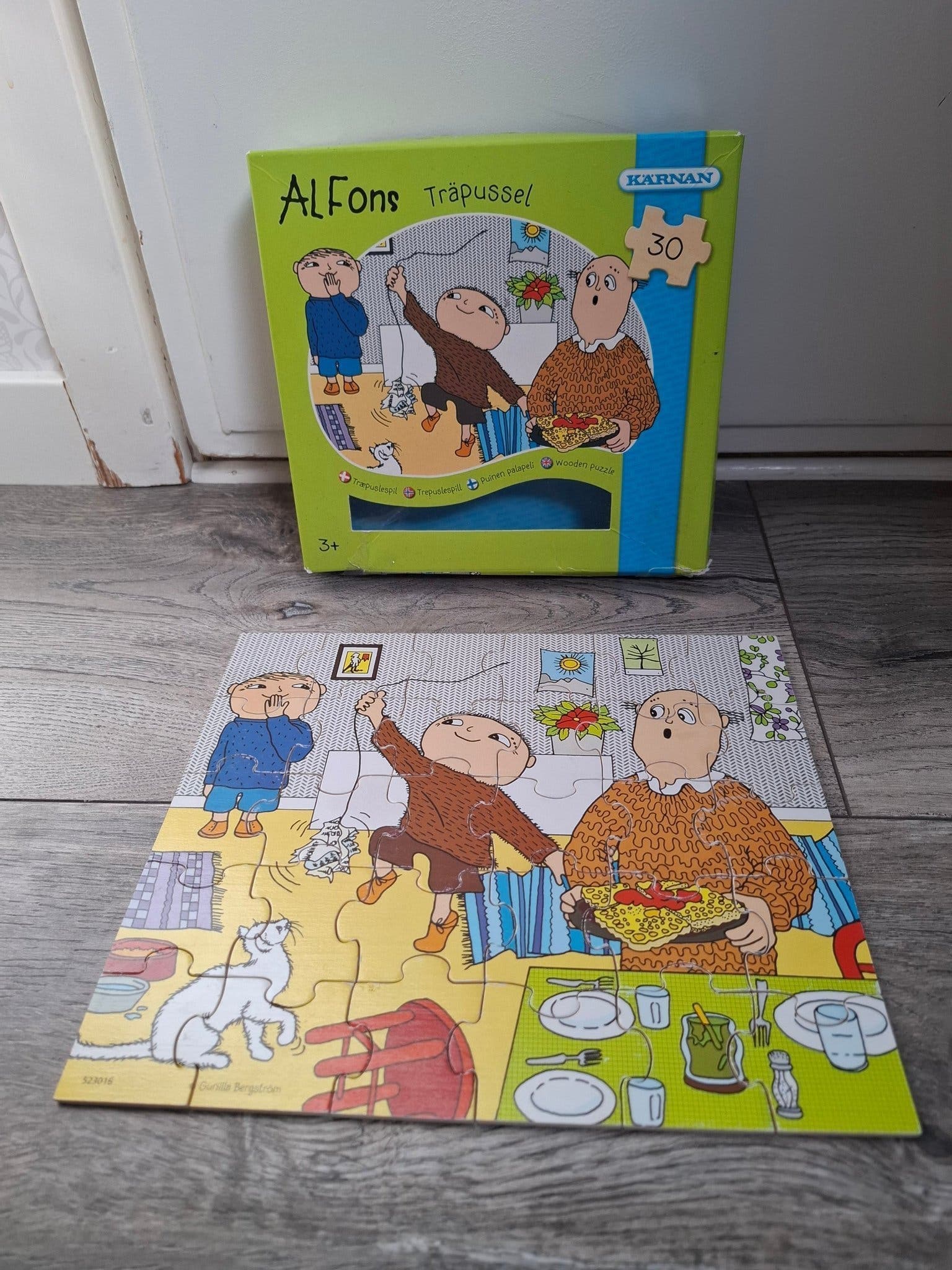 Alfons Åberg Träpussel