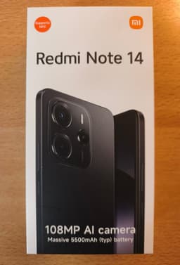Xiaomi Redmi Note 14 - Midnight Black