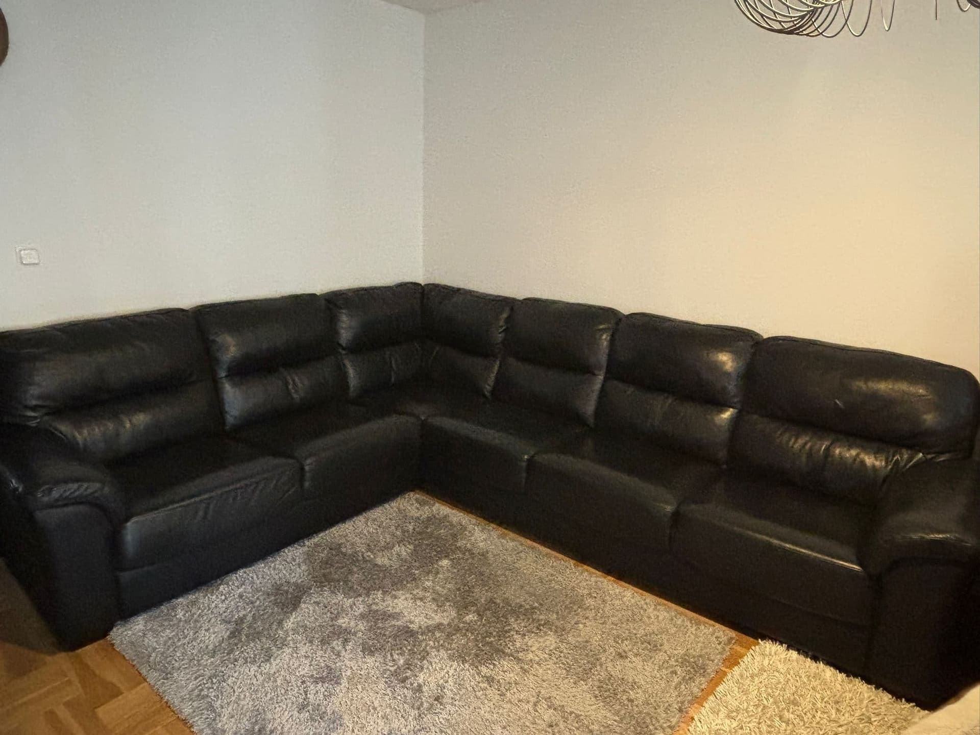 Nyskick! - Skinnsoffa, 5-sits, fem-sits