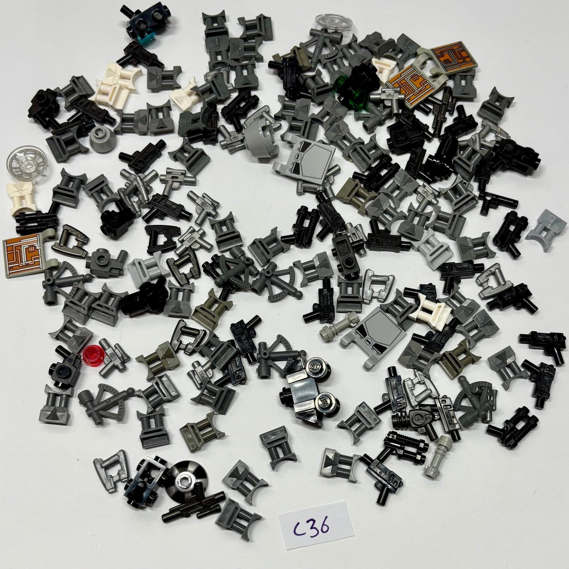 #C36 ÄKTA LEGO vapen star wars till figurer gubbar minifigurer