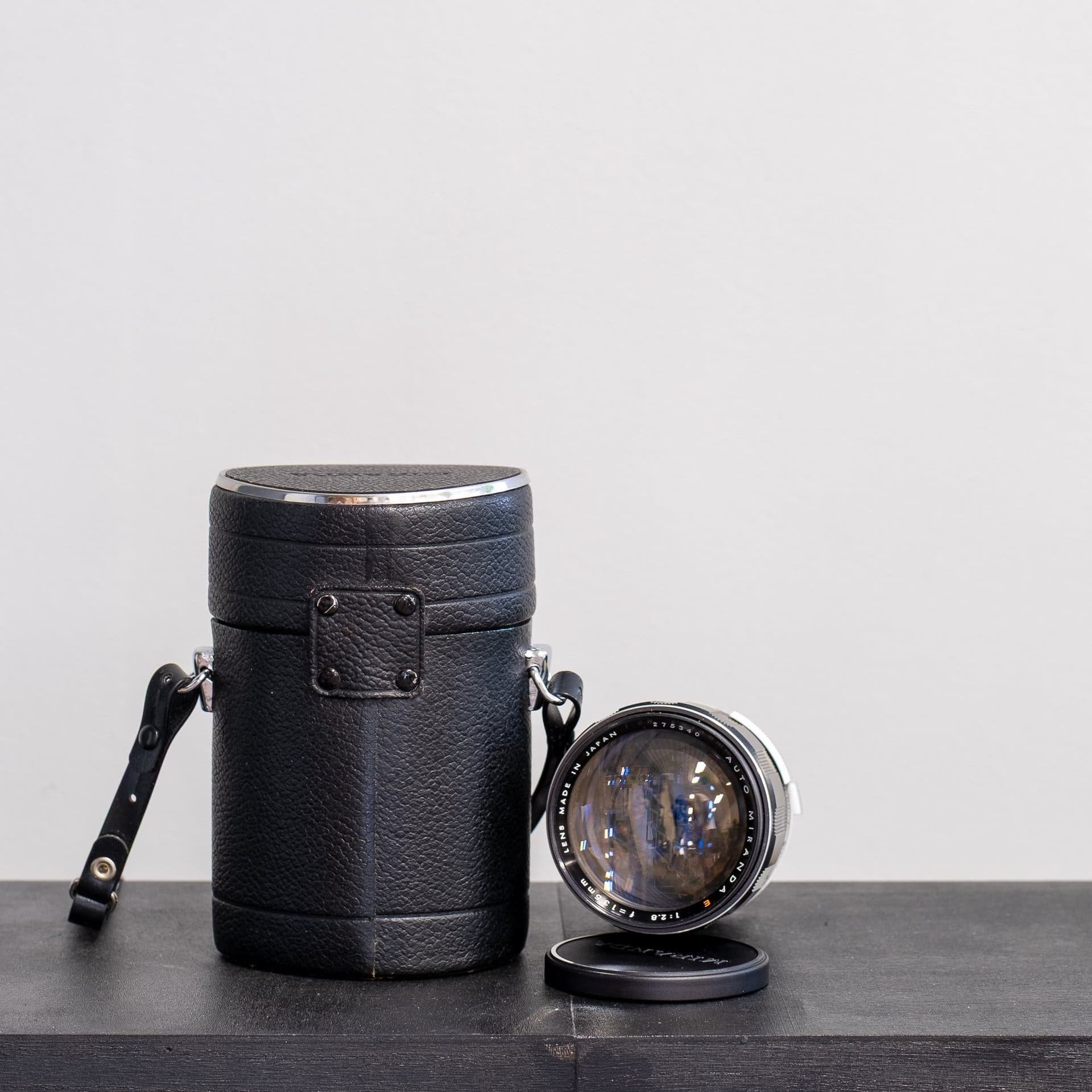 Auto Miranda 135mm f/2.8 – Helt ny / NOS + originalfodral + filter