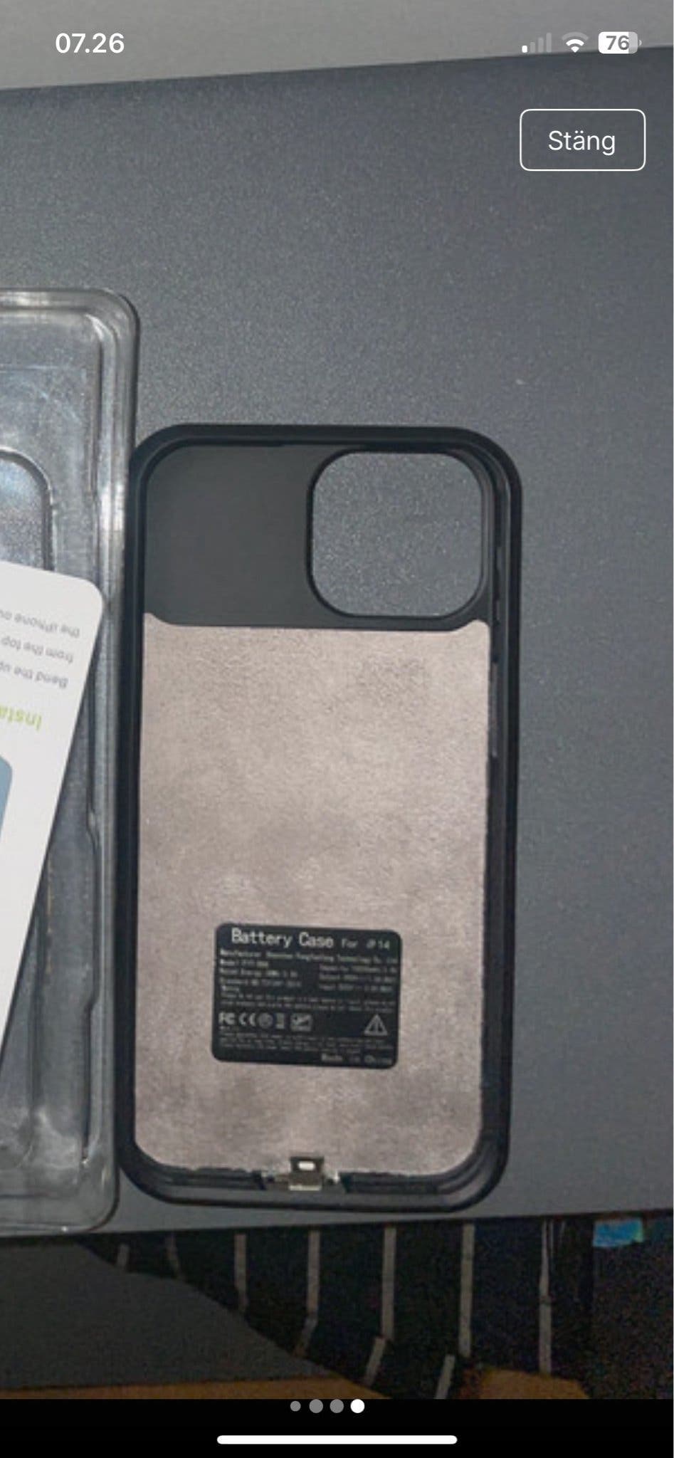 Batterifodral 7000mAh för iPhone 14