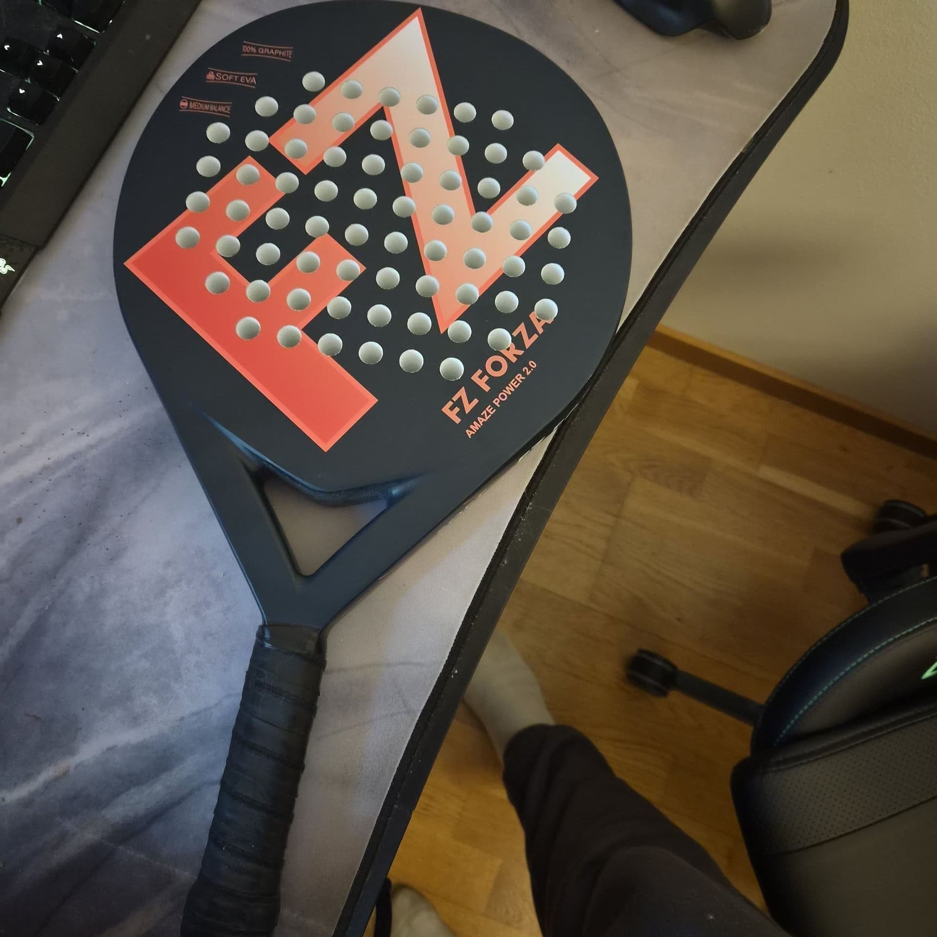 FZ Forza Padelracket Svart/Röd – Mycket fint skick! Lättspelat