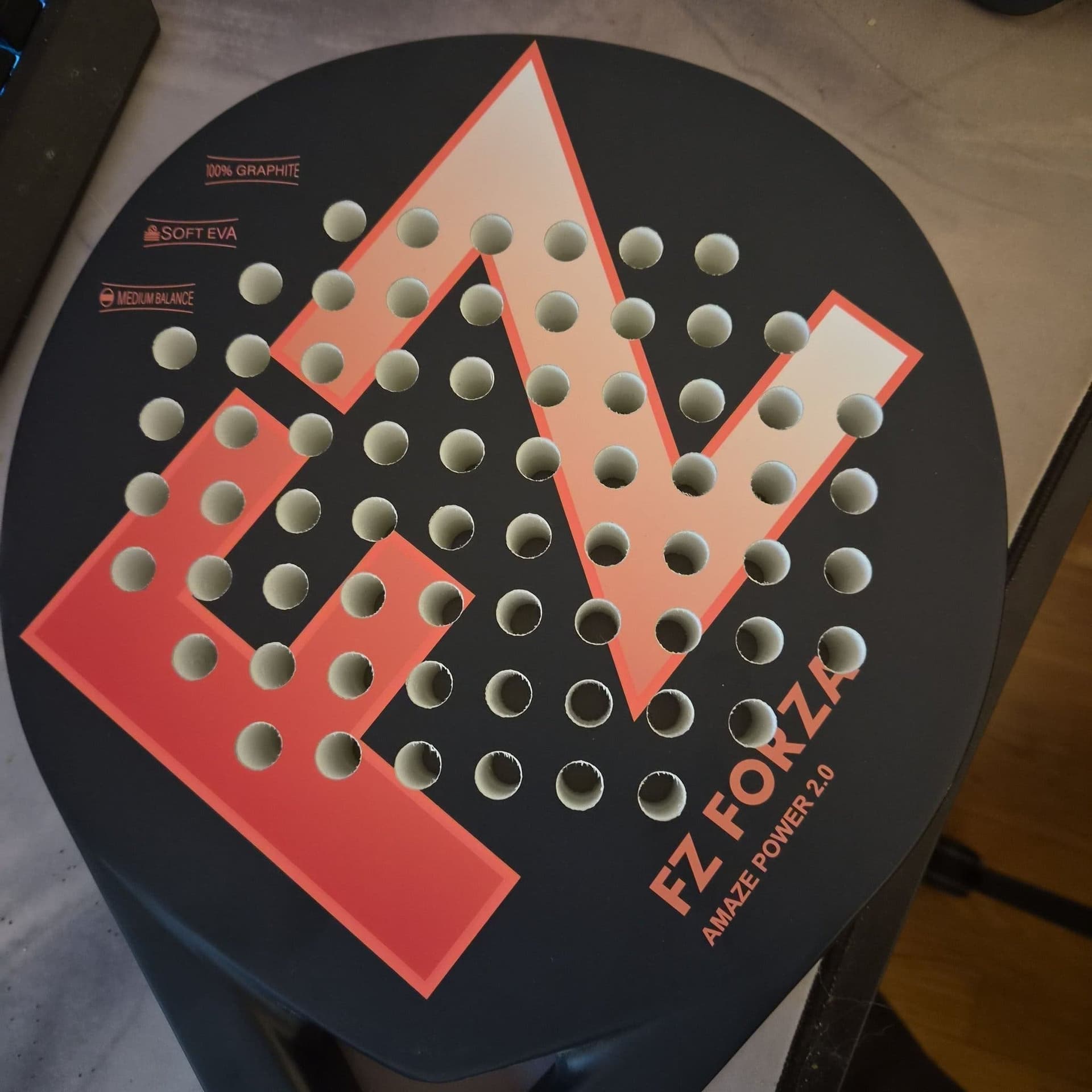 FZ Forza Padelracket Svart/Röd – Mycket fint skick! Lättspelat