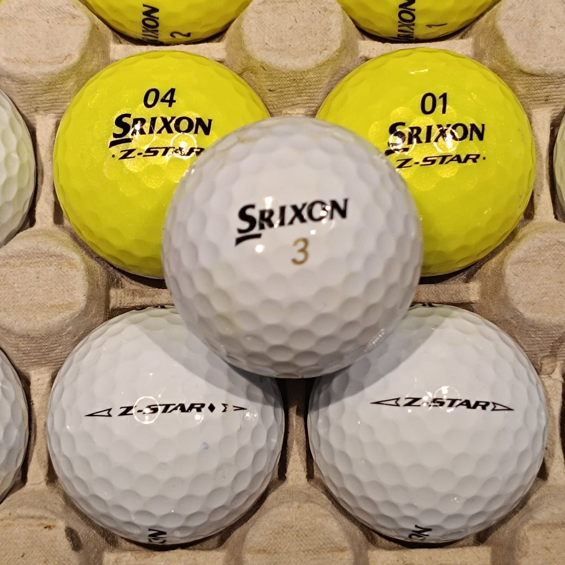20 st Srixon Z-Star – Förstasortering – 2021–2024