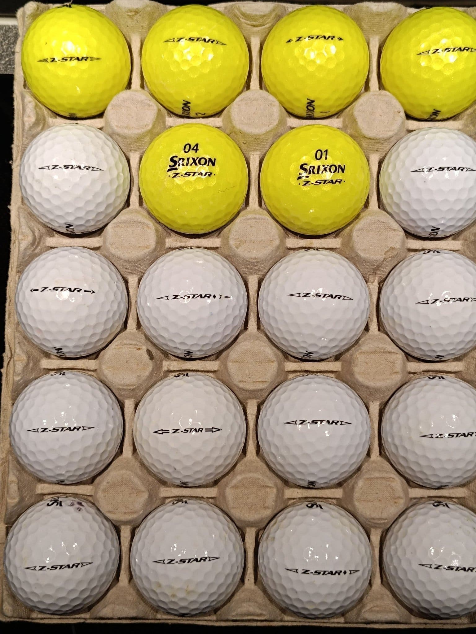 20 st Srixon Z-Star – Förstasortering – 2021–2024