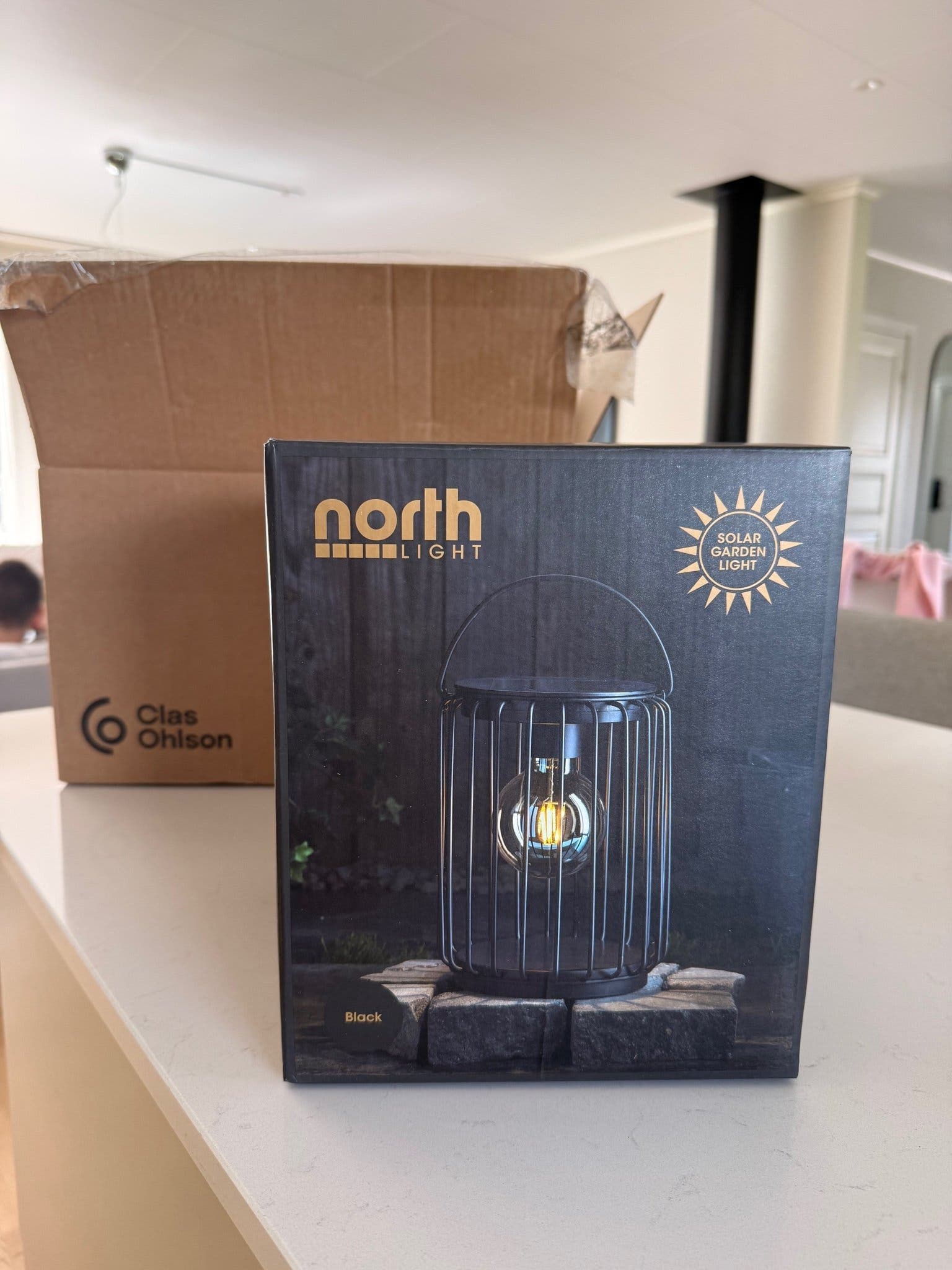 North Light solcellslampa ny!