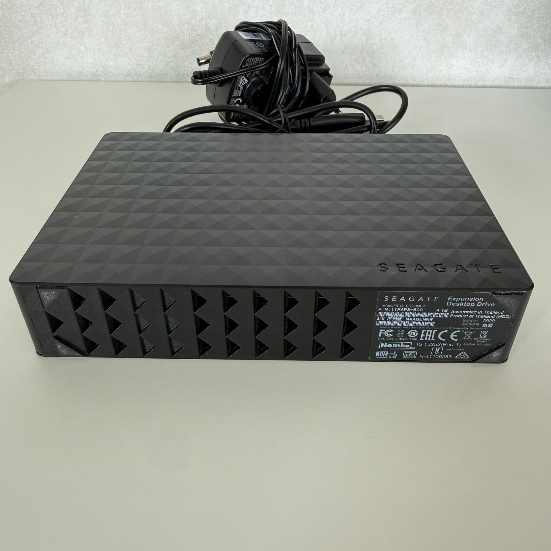 Seagate Expansion Desktop Drive 4TB