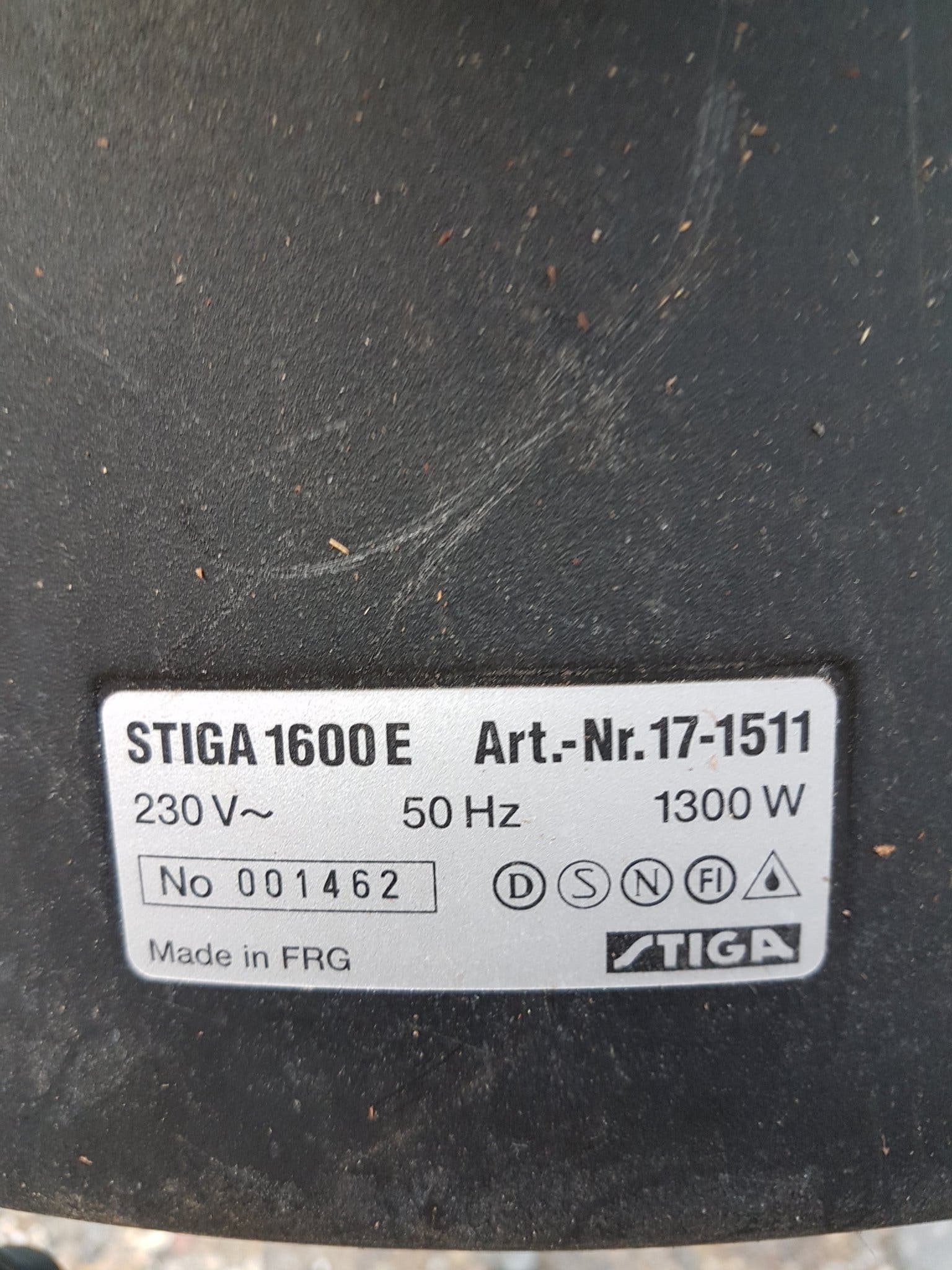 Elektrisk Kompostkvarn Stiga Biomaster 1600