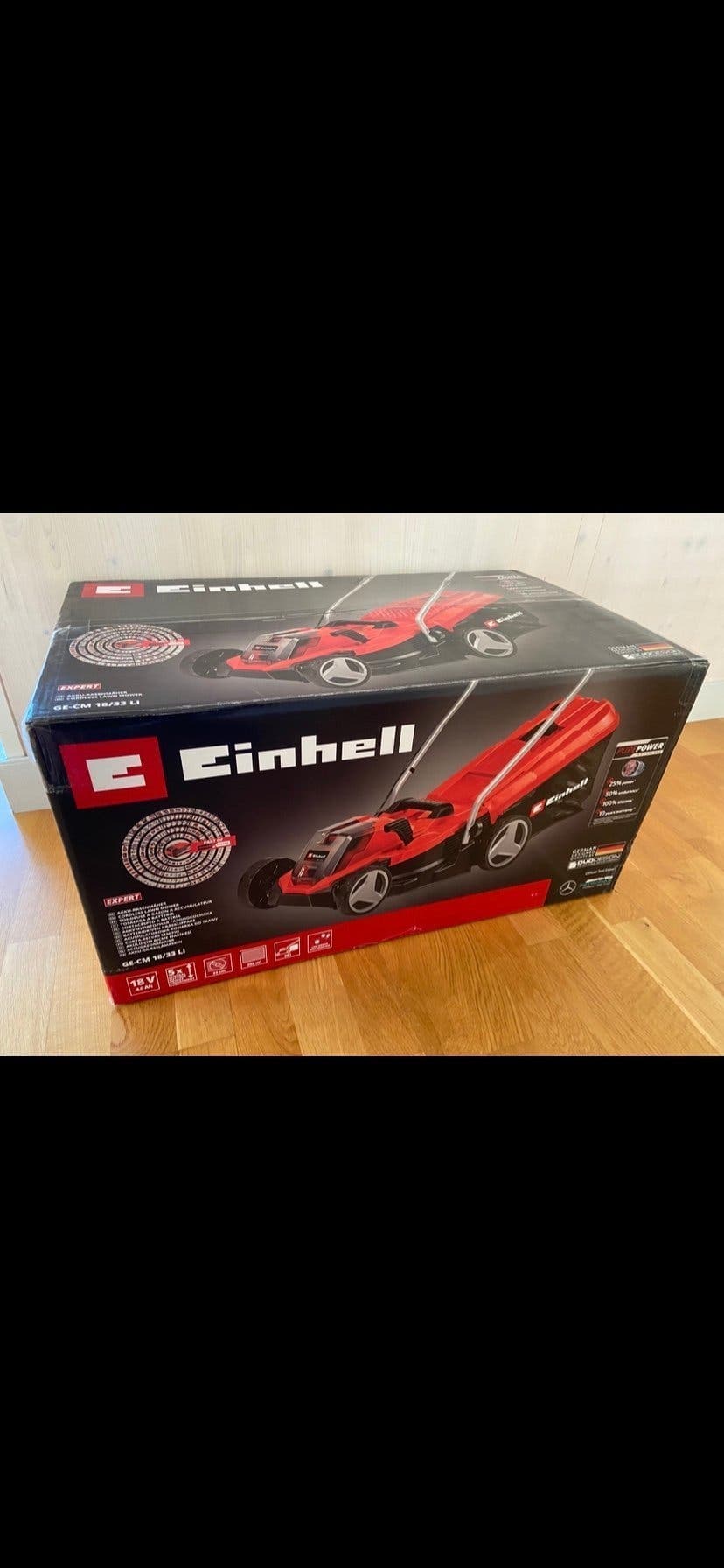 Sladdlös gräsklippare GE-CM 18/33 Li (1x4,0Ah)