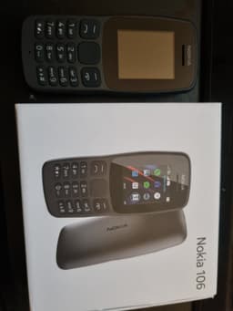 liten mobil Nokia 106 för 2 simkort