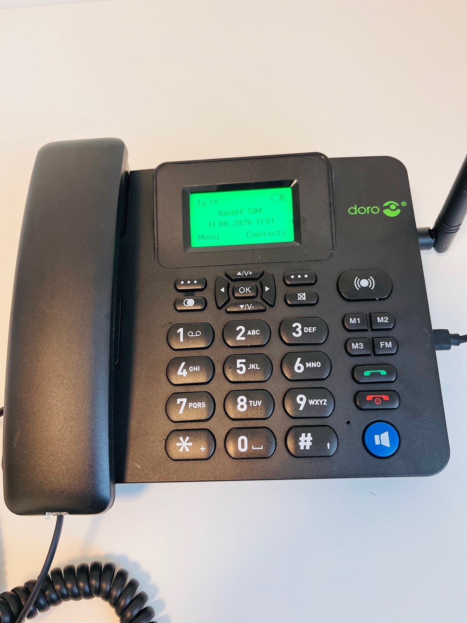 Doro 410H GSM Bordstelefon