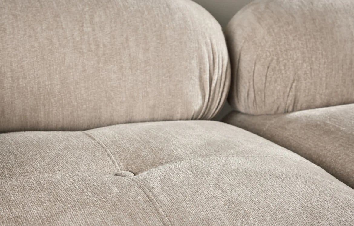 Elegant 2- Sitsig soffa med pall ”MIKA”