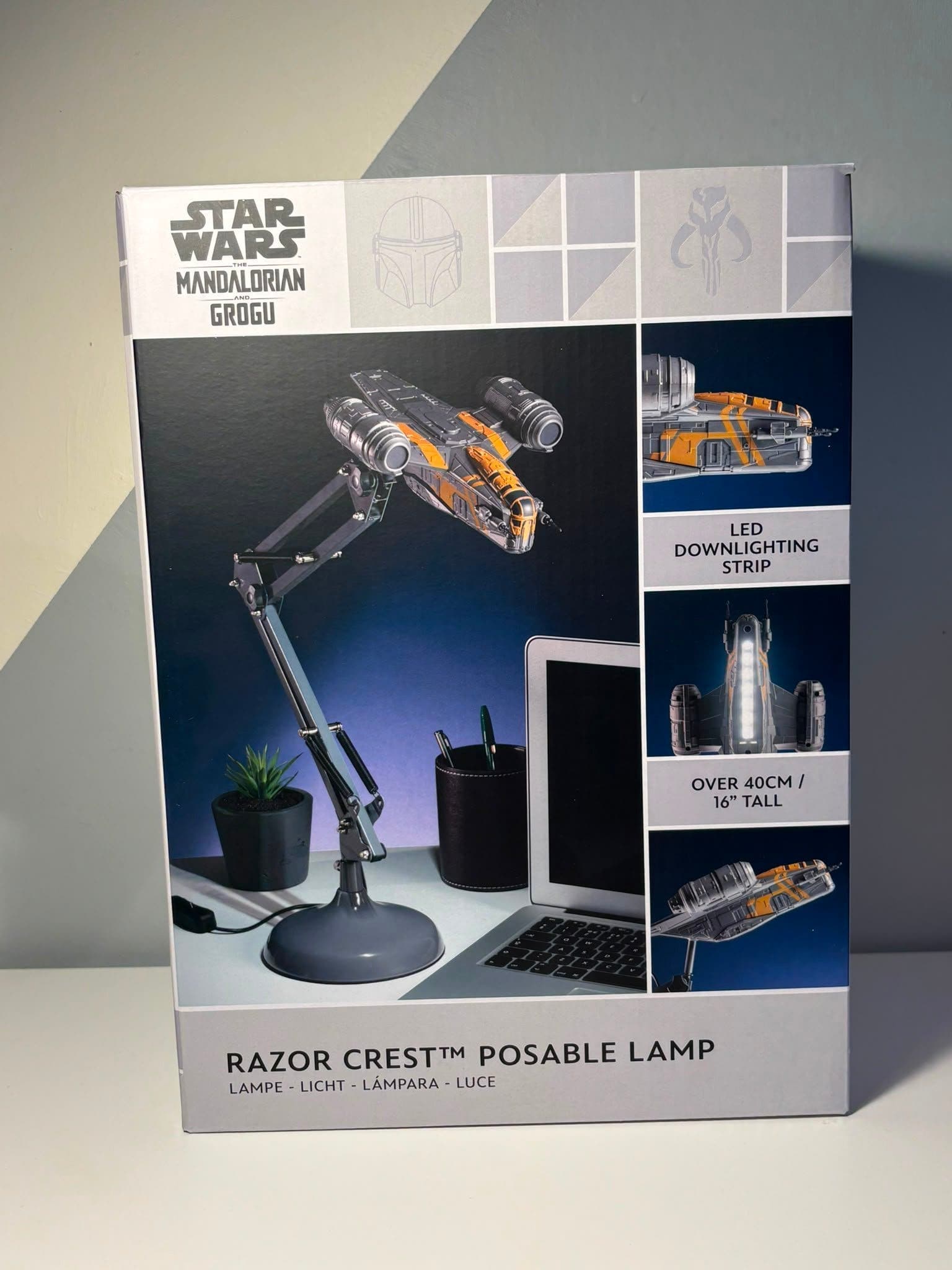 Star Wars The Mandalorian – Razor Crest Poserbar Bordslampa