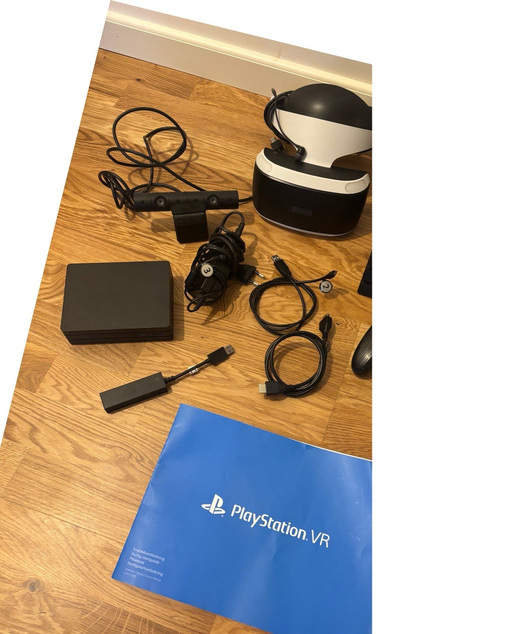 PlayStation VR med tillbehör