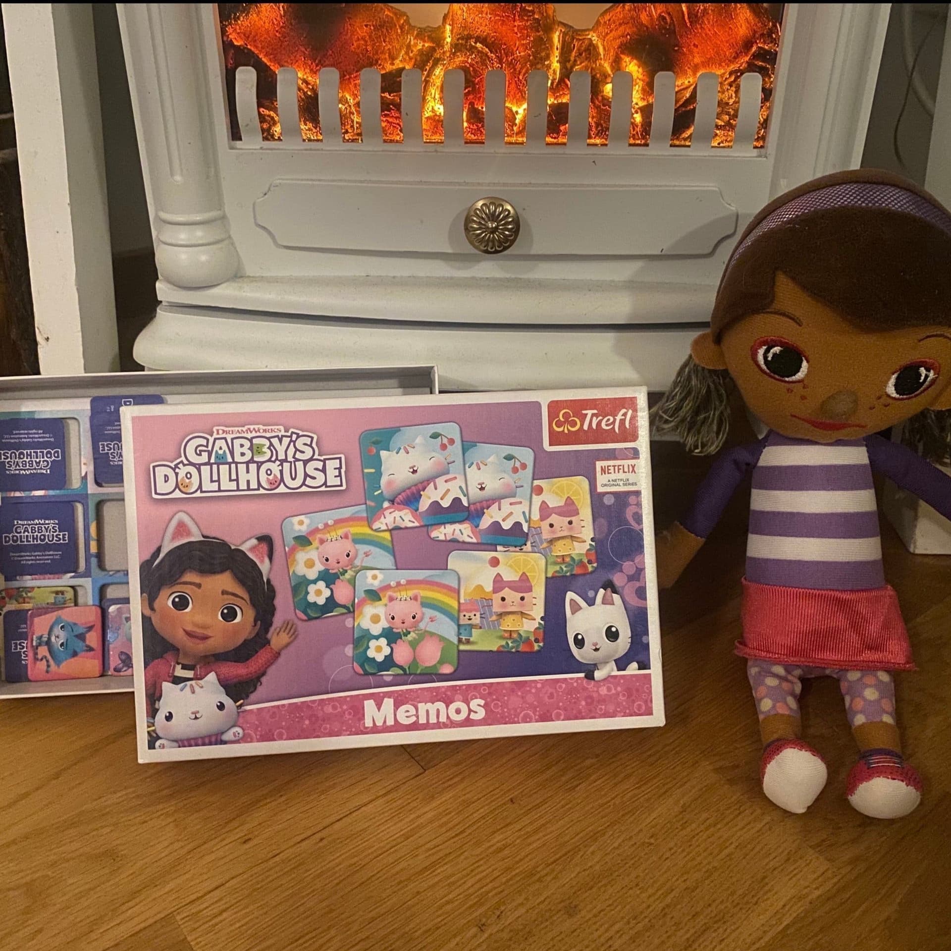Gabby's Dollhouse Memos Spel och Doc Mc Stuffins Mjuk docka