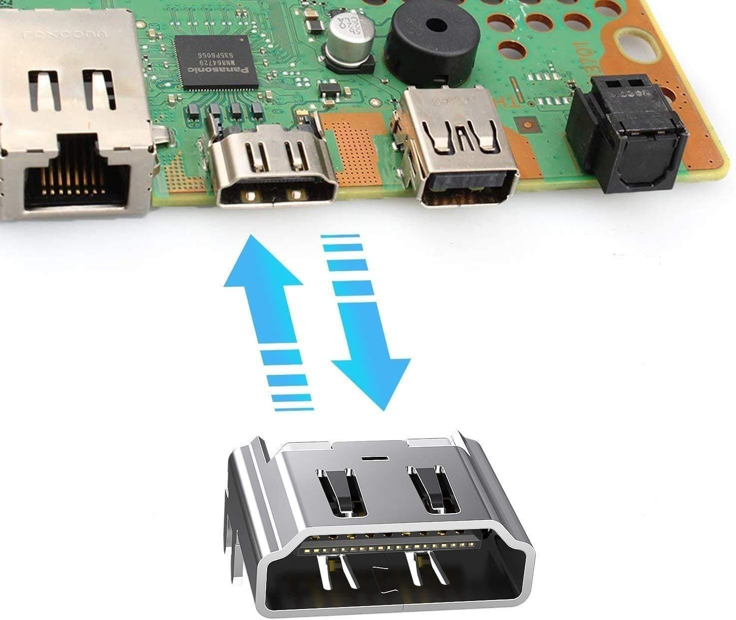 PS5 Ersättning HDMI Port Connector