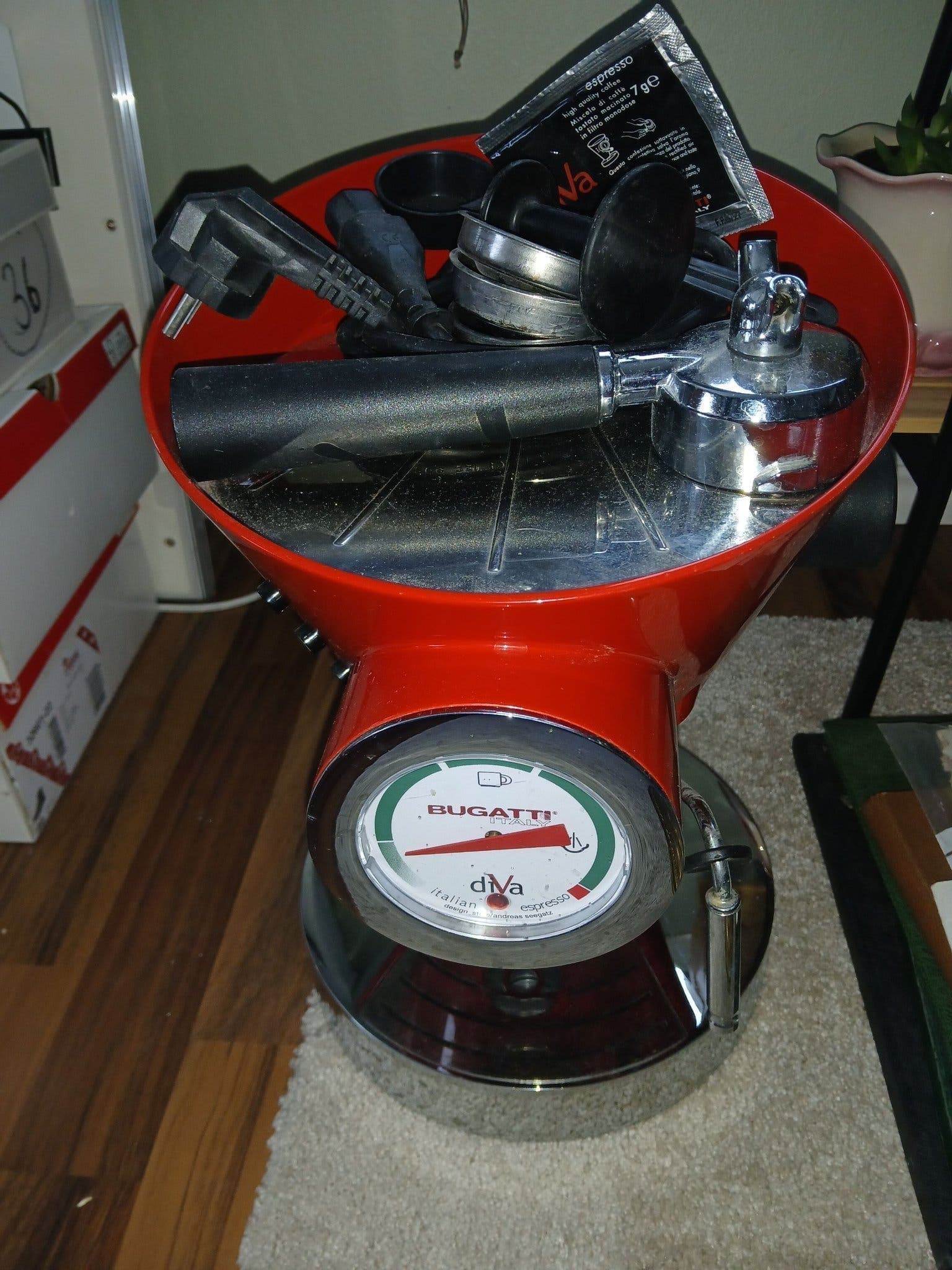 Bugatti Diva espressomaskin