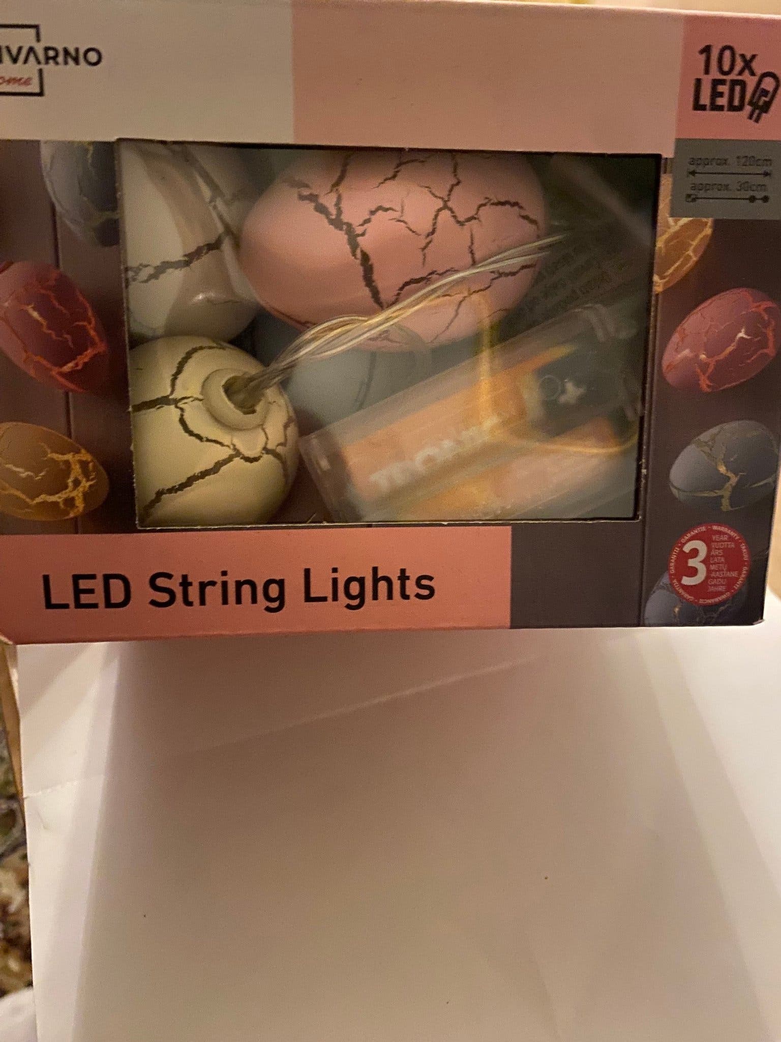 LED Ljusslinga med 10 lampor. Oöppnad