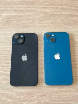 iPhone 14 Svart 256GB & iPhone 13 Blå 128GB - Defekt