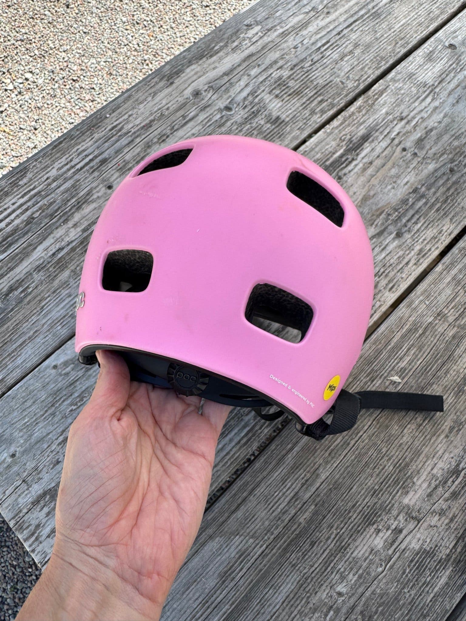 POC Crane MIPS Cykelhjälm, Rosa, Storlek S (51-54 cm)