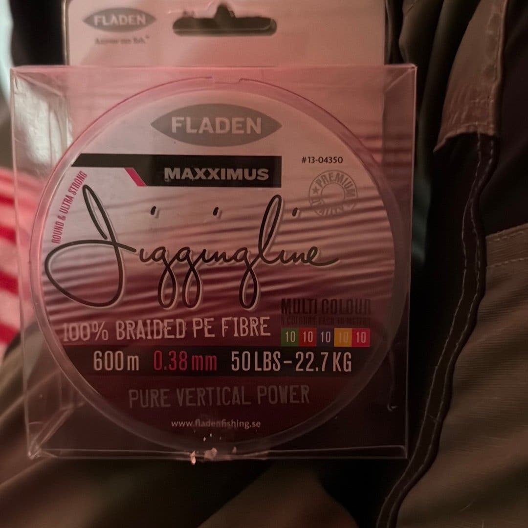 Fladen Maxsimus 0,38mm 22,7kg jiggingline 600m