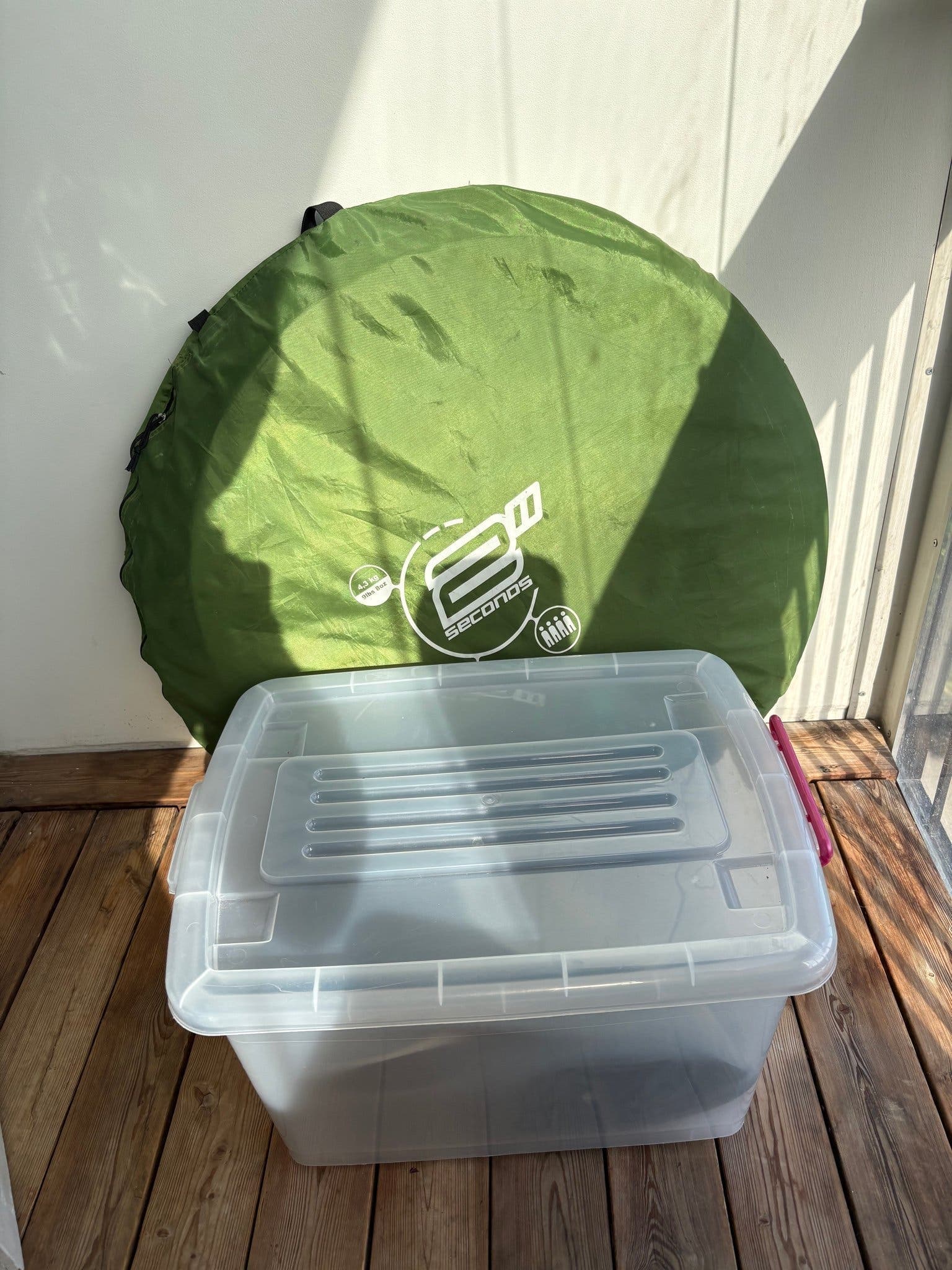 Quechua 2 Seconds tält för 3 personer med tillbehör
