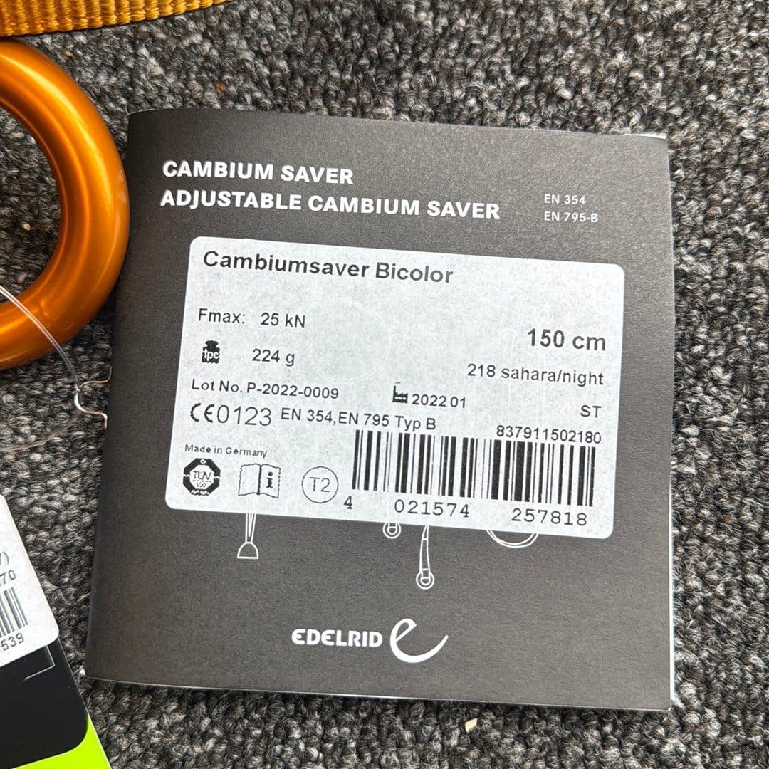 Edelrid Cambium Saver Justerbar Trädvårdsslinga 150 cm