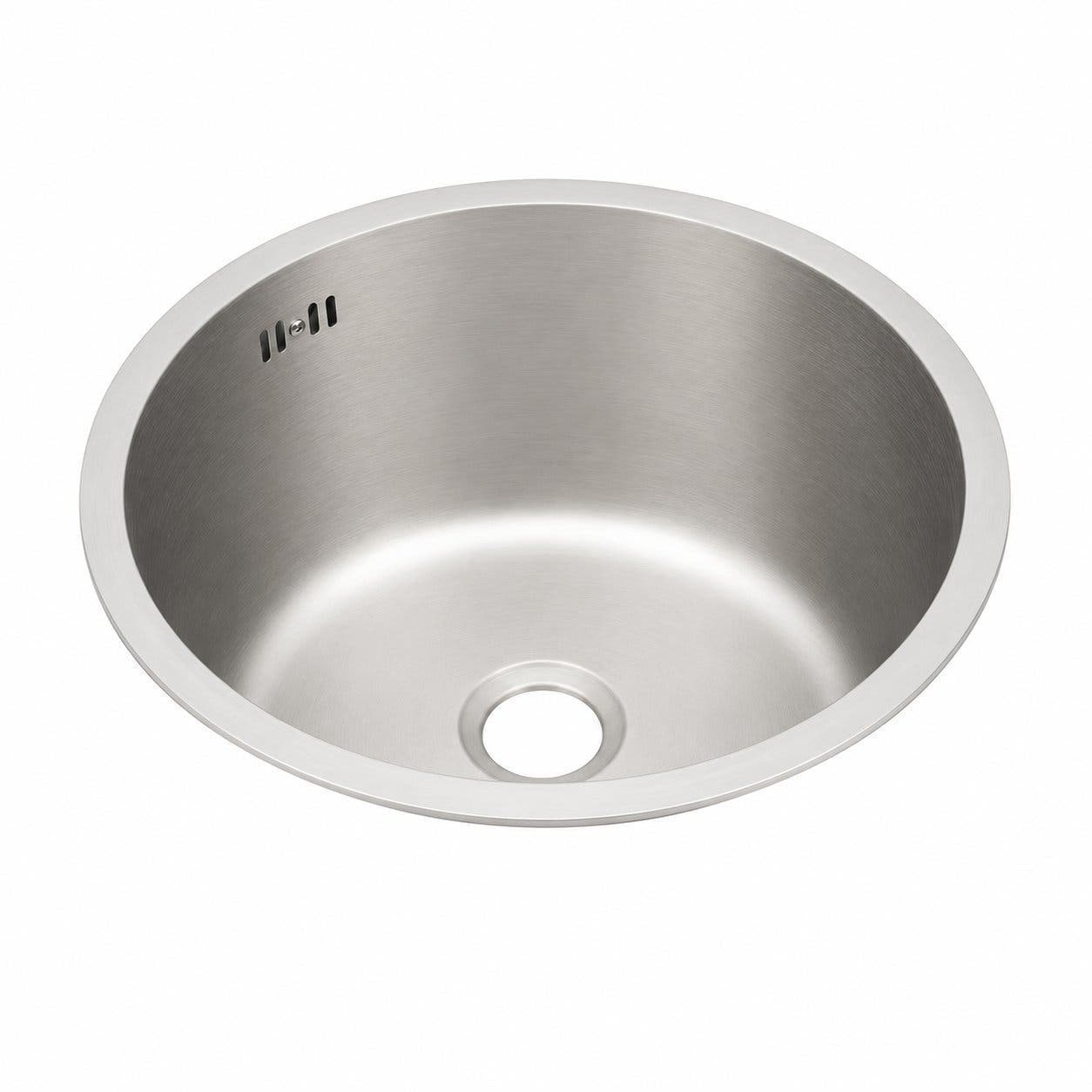 Diskho i 304 rostfritt stål – modern undermonterad design