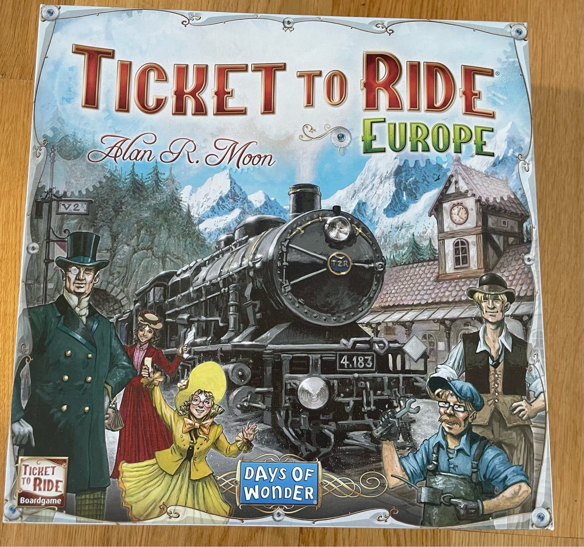 ~ NYSKICK ~ TICKET TO RIDE ~ Europe ~ brädspel Europa ~ spel ~