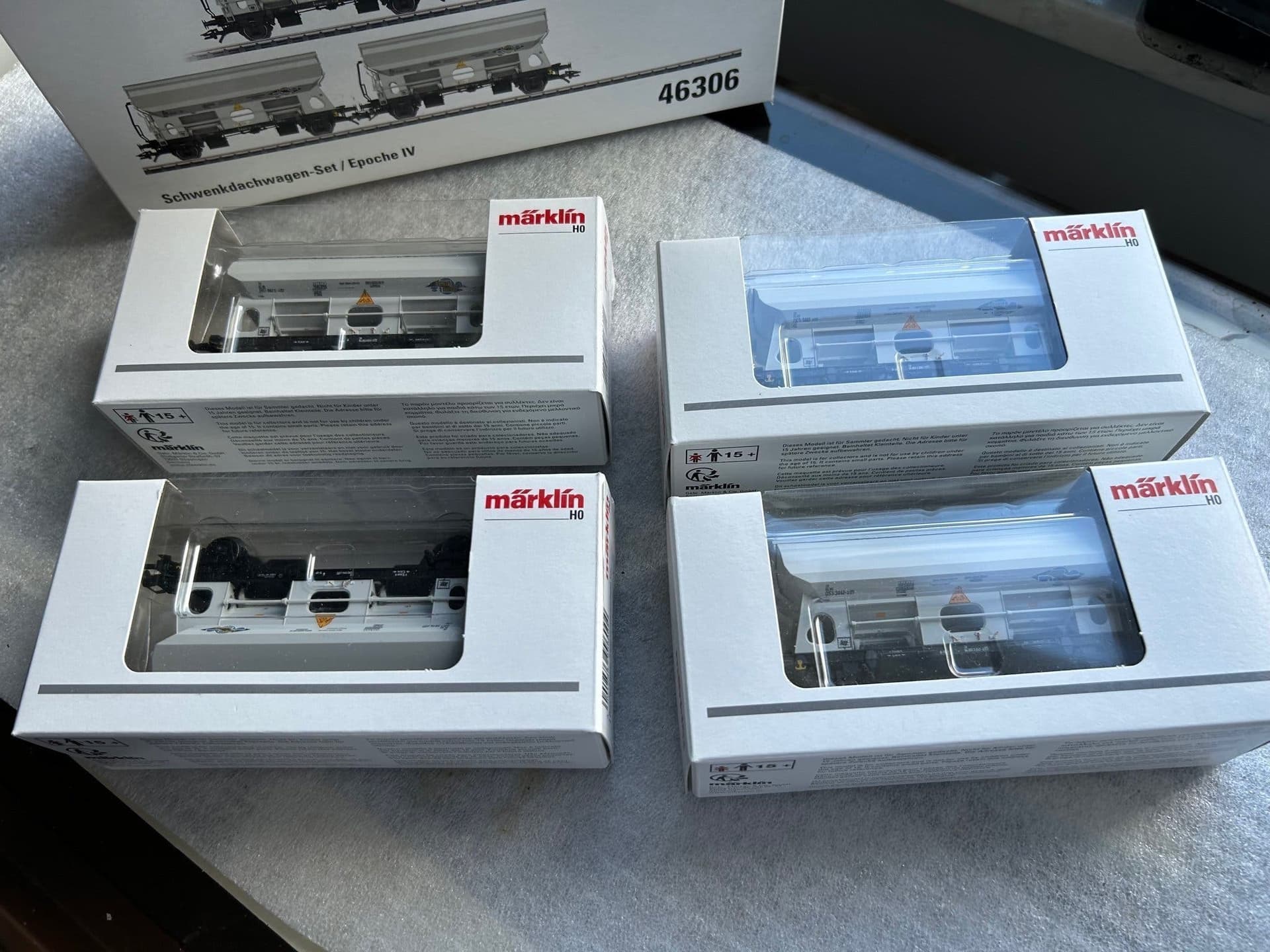 Märklin H0 46306 Svängbart takvagnset / Epok IV