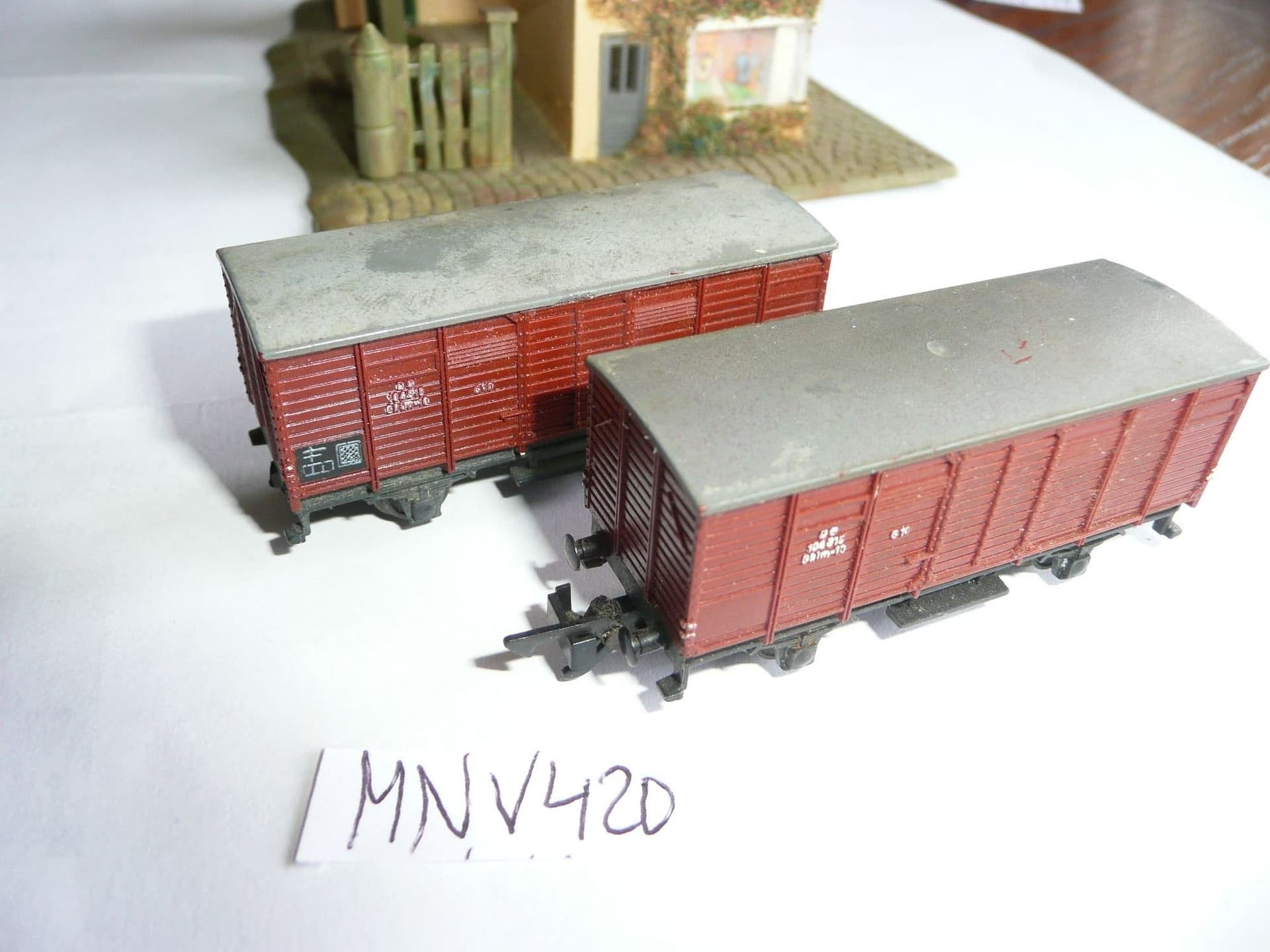 Modelljärnväg Arnold Godsvagnar Finkor 2 st