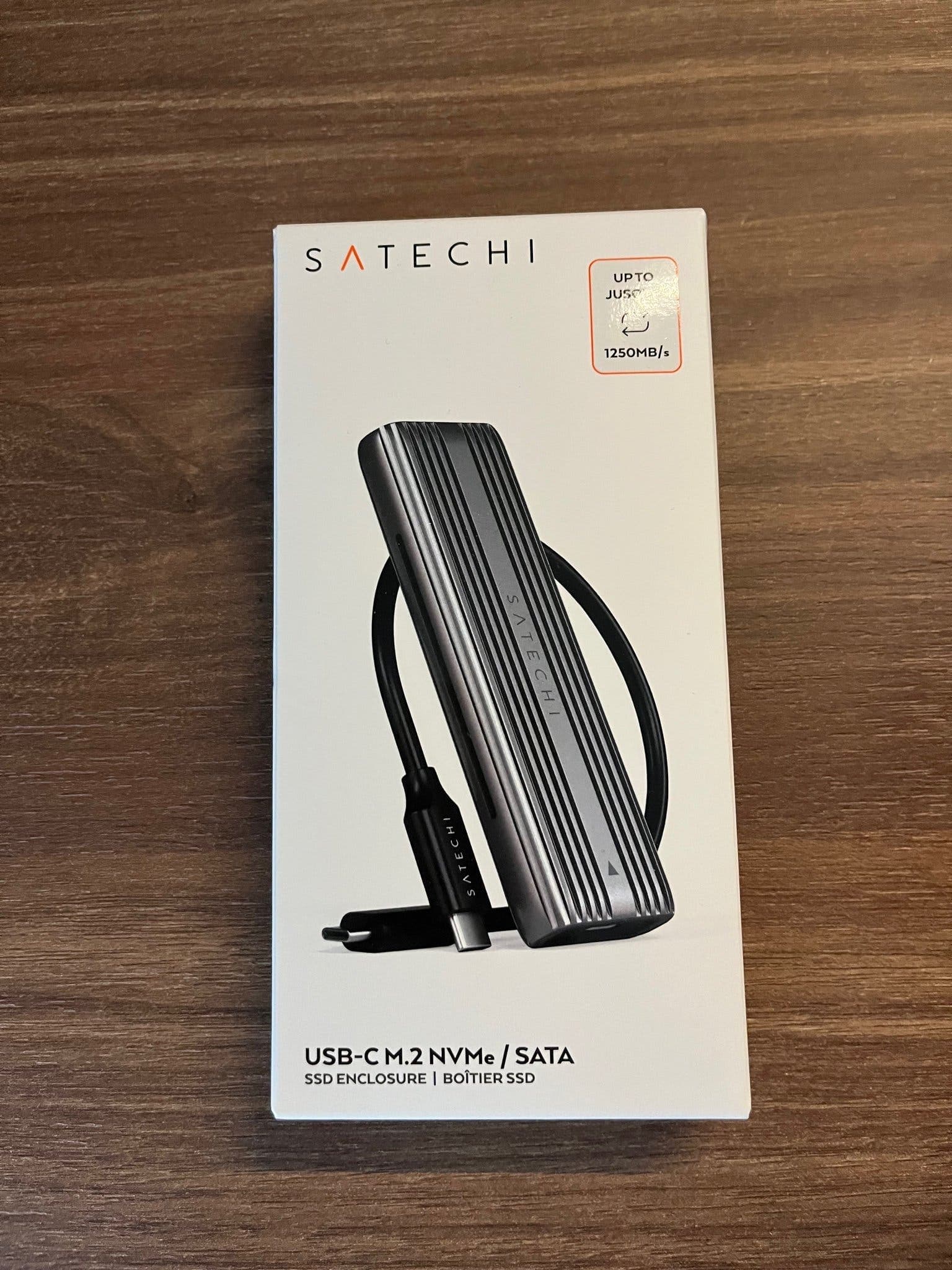 Satechi extern diskkabinett