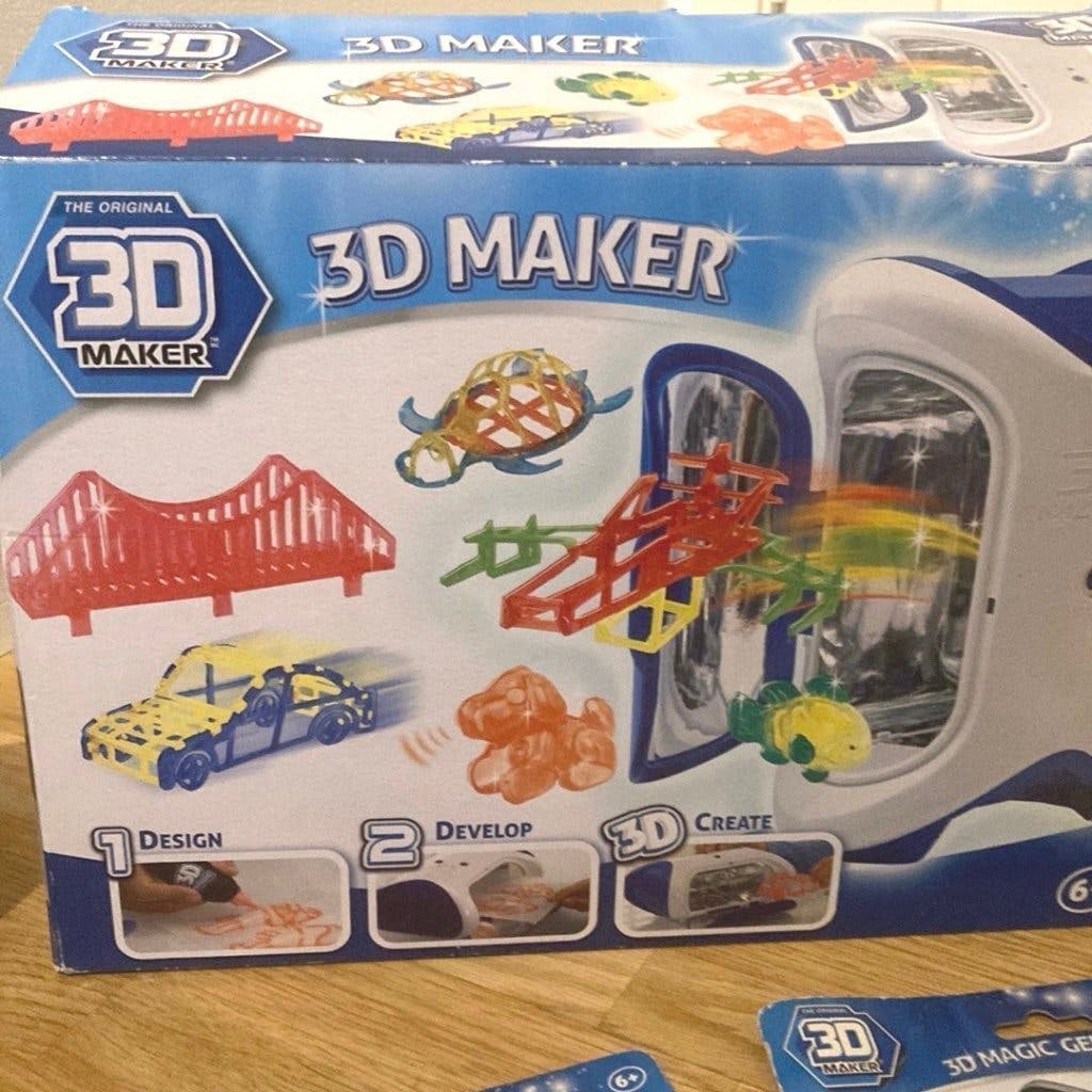 3D Maker - Skapa fantastiska 3D-figurer!